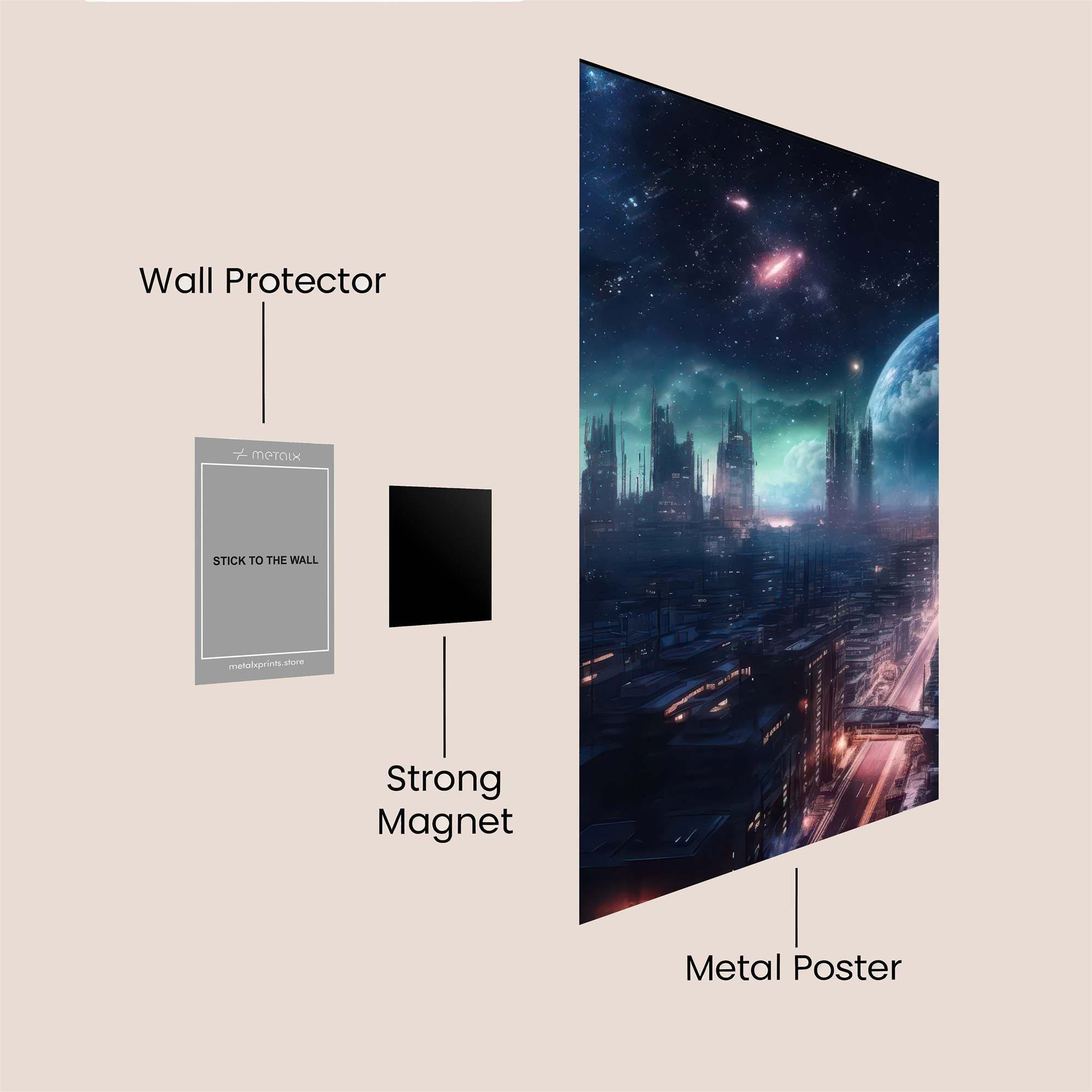 Cyberpunk Serenity Safe Wall Magnetic / M