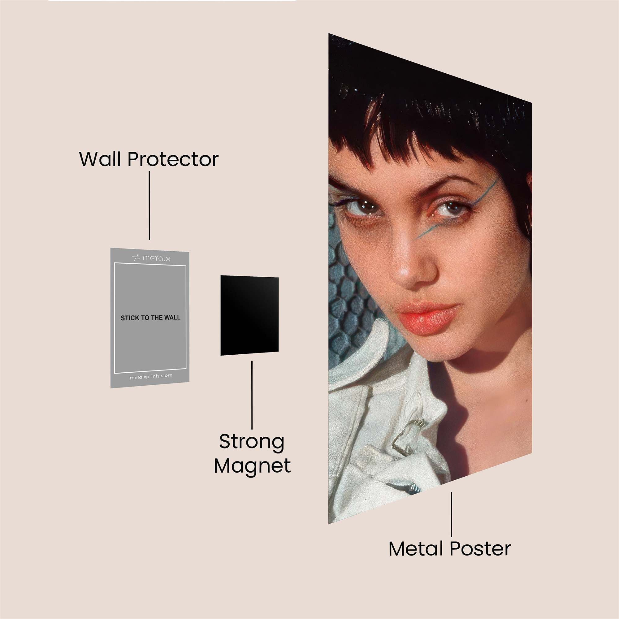 Angelina Intense Safe Wall Magnetic / M