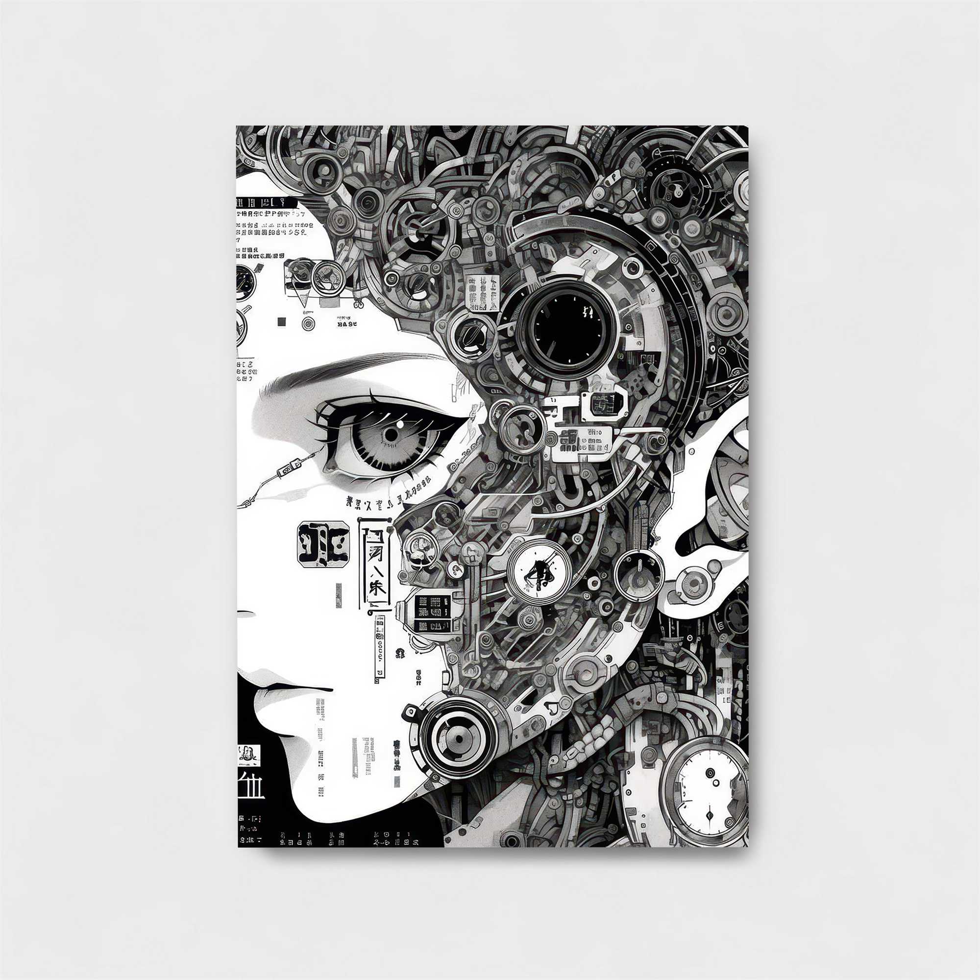 Cyber Serenity Safe Wall Magnetic / M