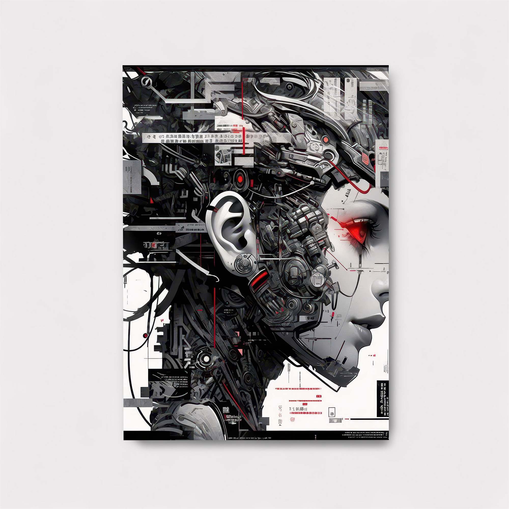 Cyber Serenity Safe Wall Magnetic / M