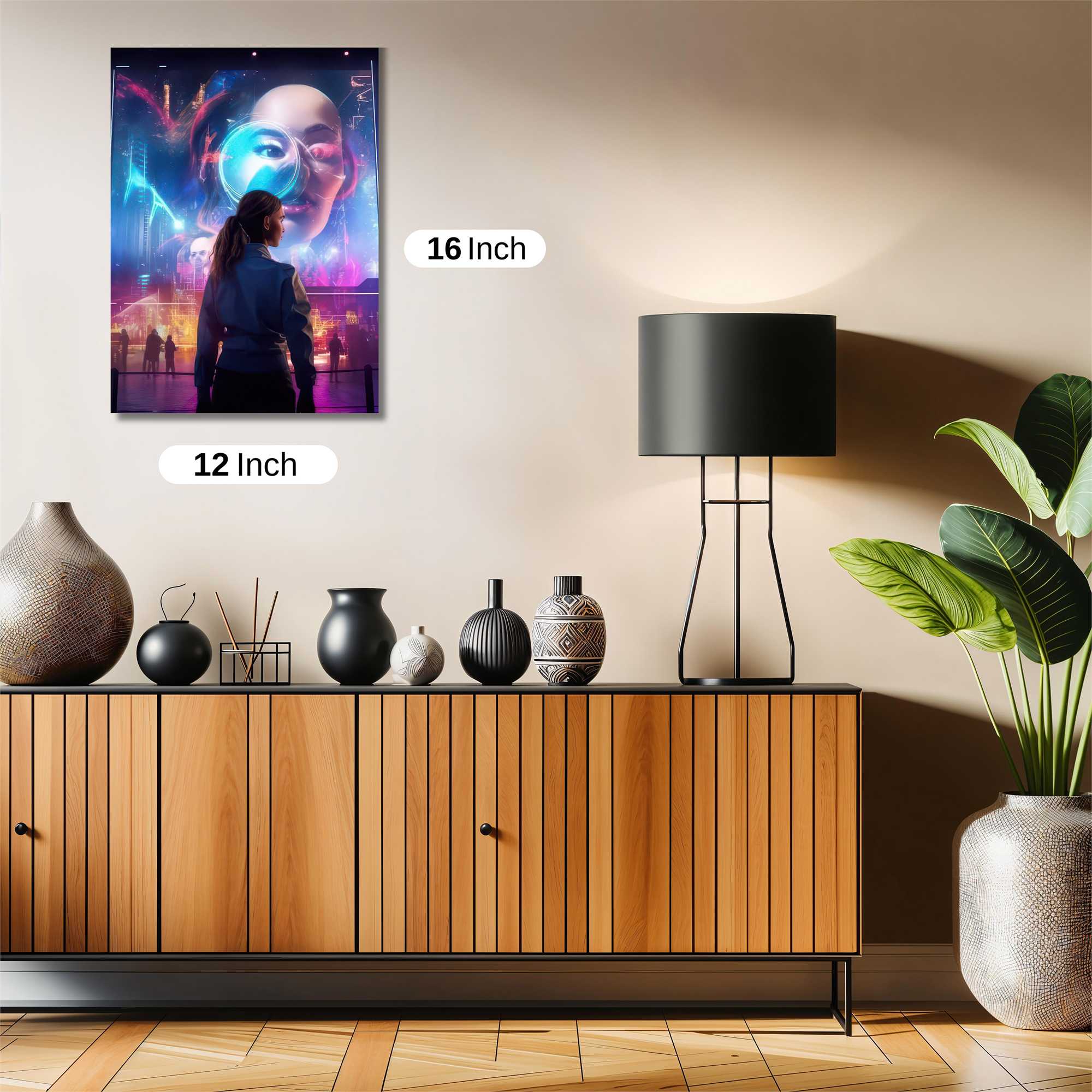 Cyber Enigma Safe Wall Magnetic / M