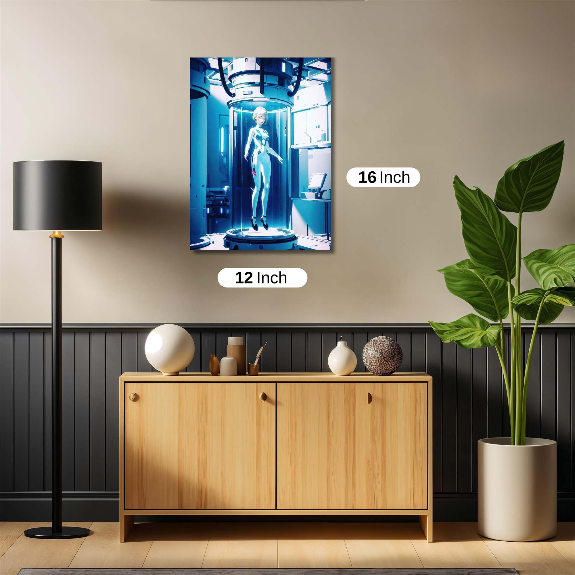 Android Serenity Safe Wall Magnetic / M