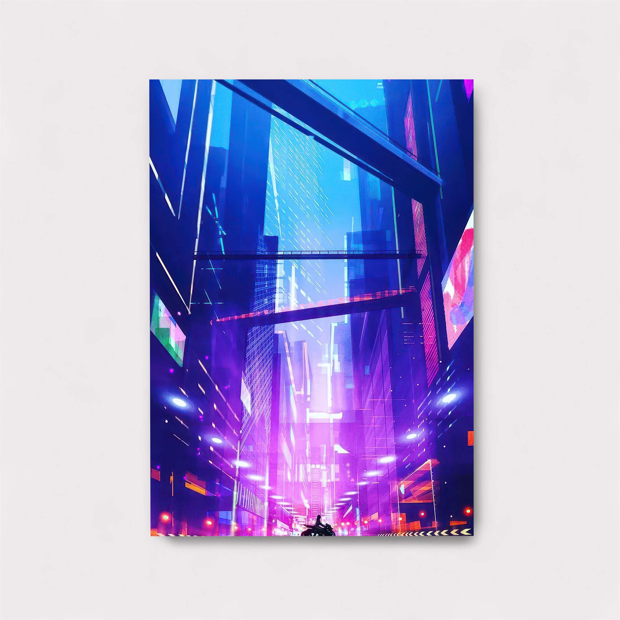 Neon Serenity Safe Wall Magnetic / M