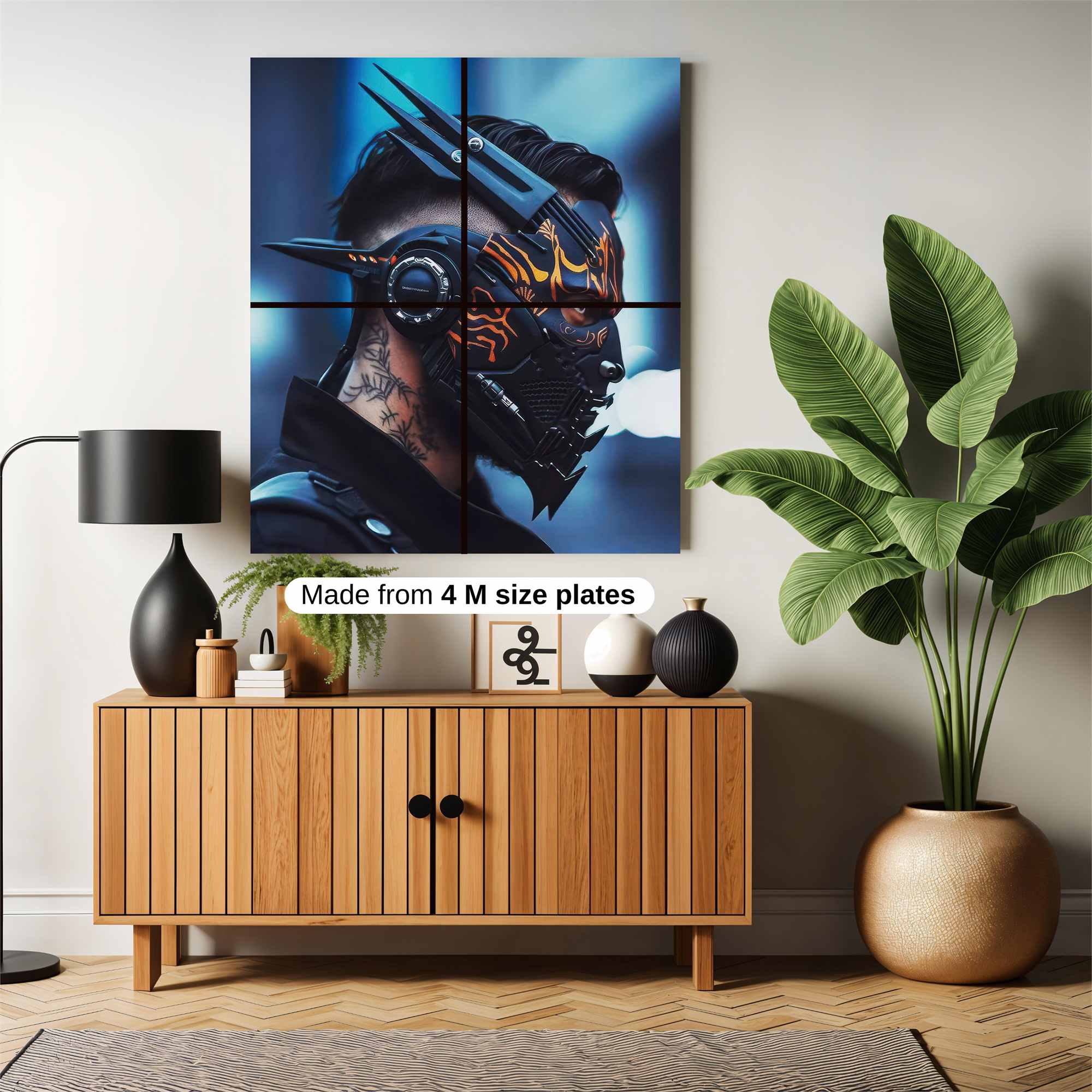 Cyberpunk Fury Safe Wall Magnetic / M