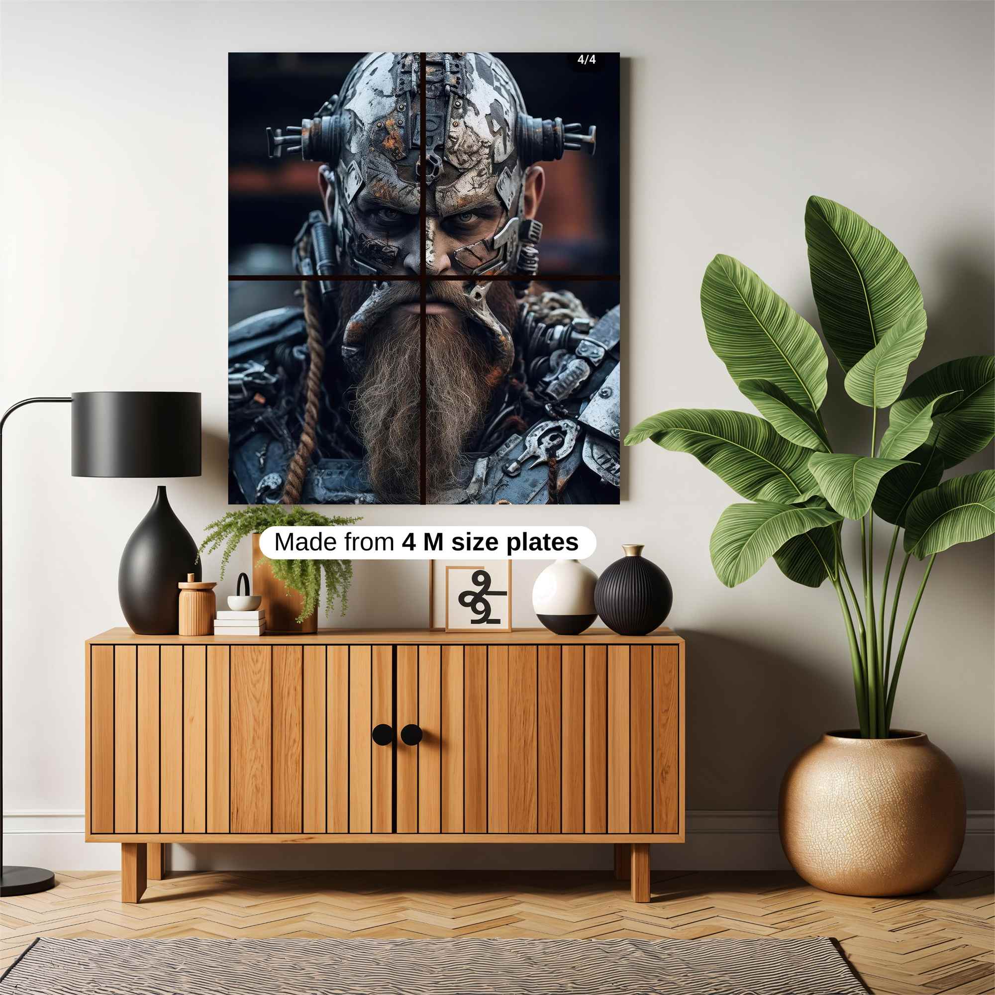 Cyber Viking Safe Wall Magnetic / M