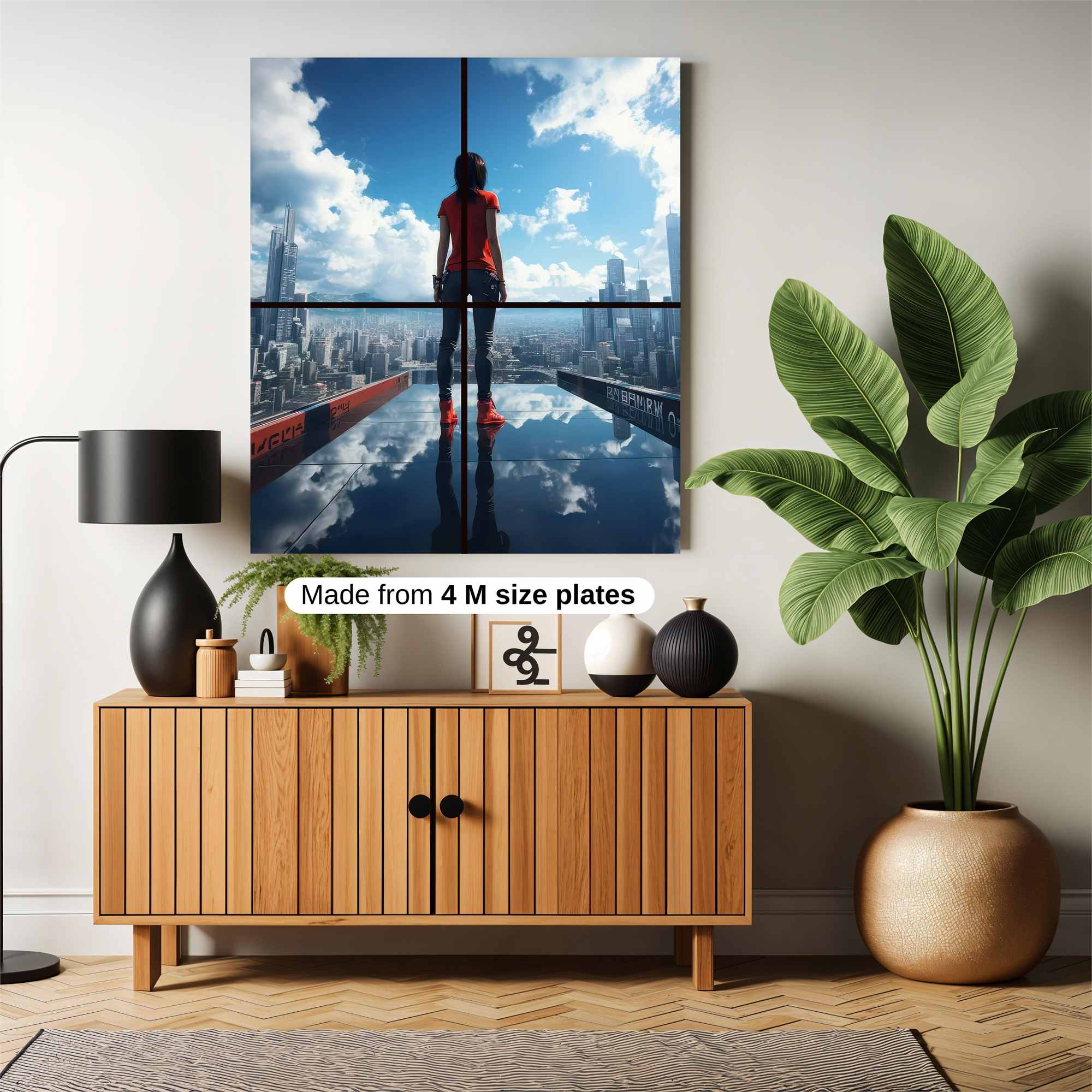 Faith Hopeful Safe Wall Magnetic / M