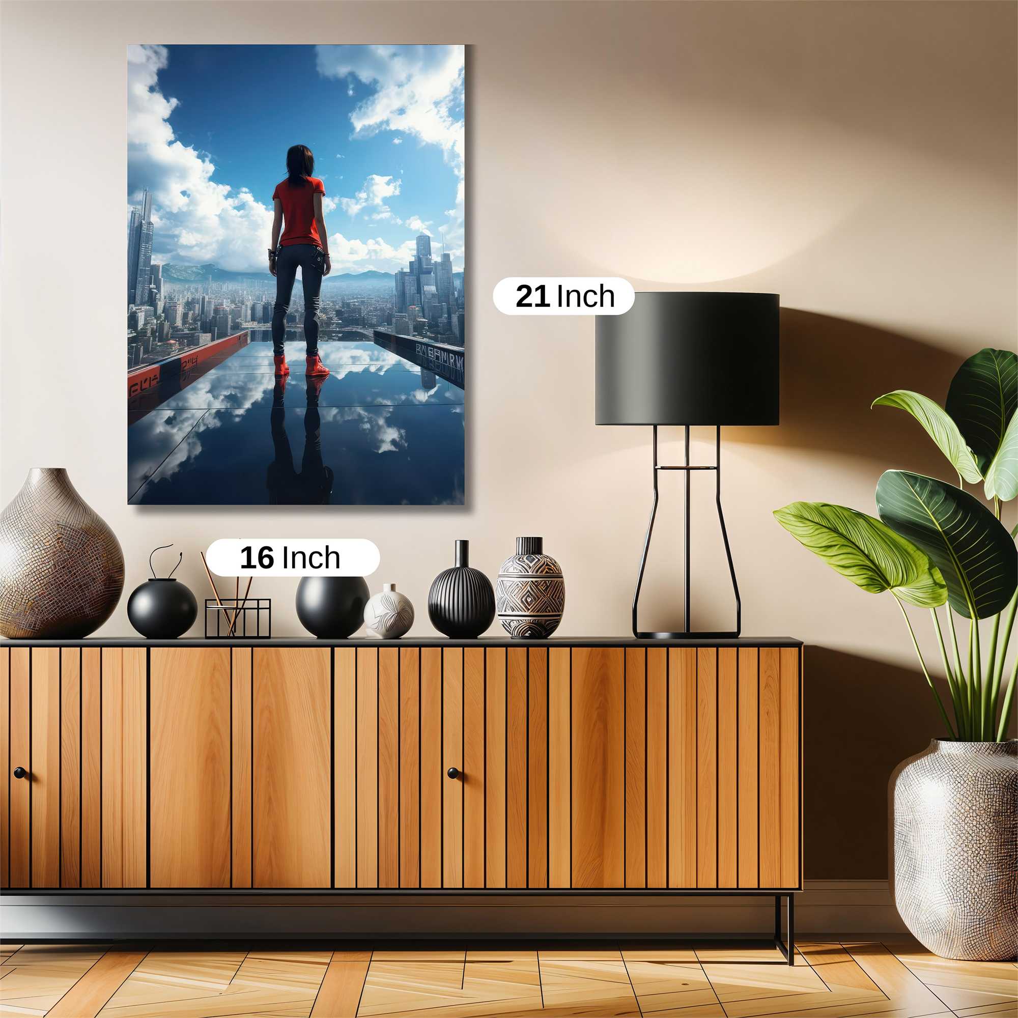 Faith Hopeful Safe Wall Magnetic / M