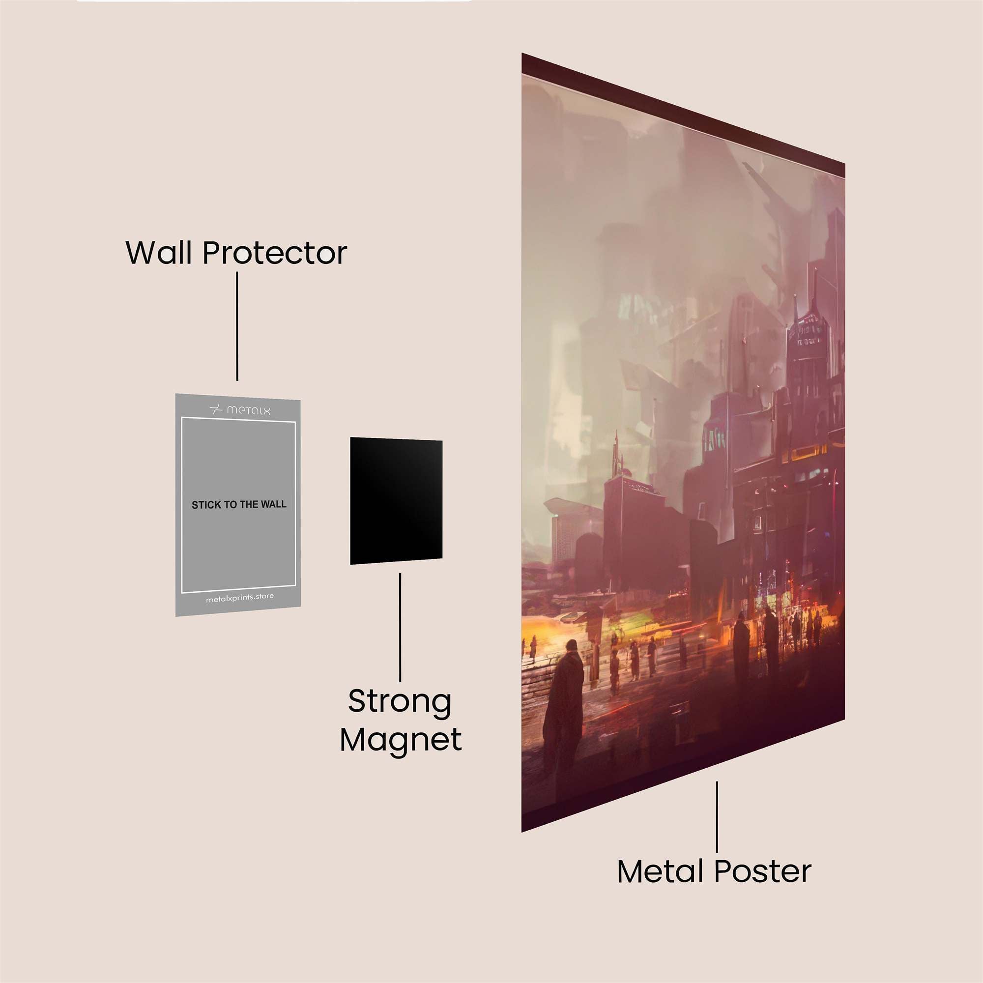 Divine Reverence Safe Wall Magnetic / M