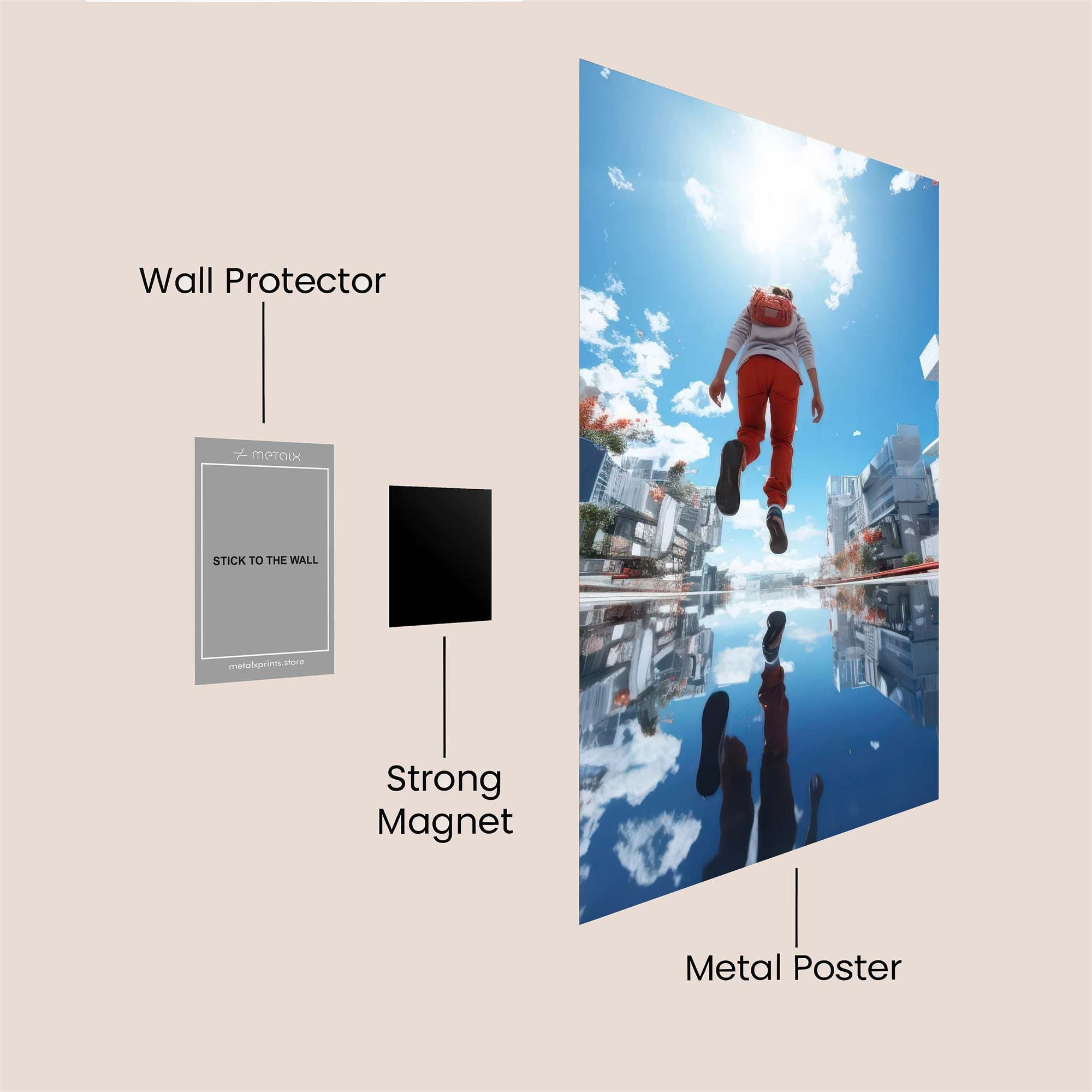 Leap Euphoria Safe Wall Magnetic / M
