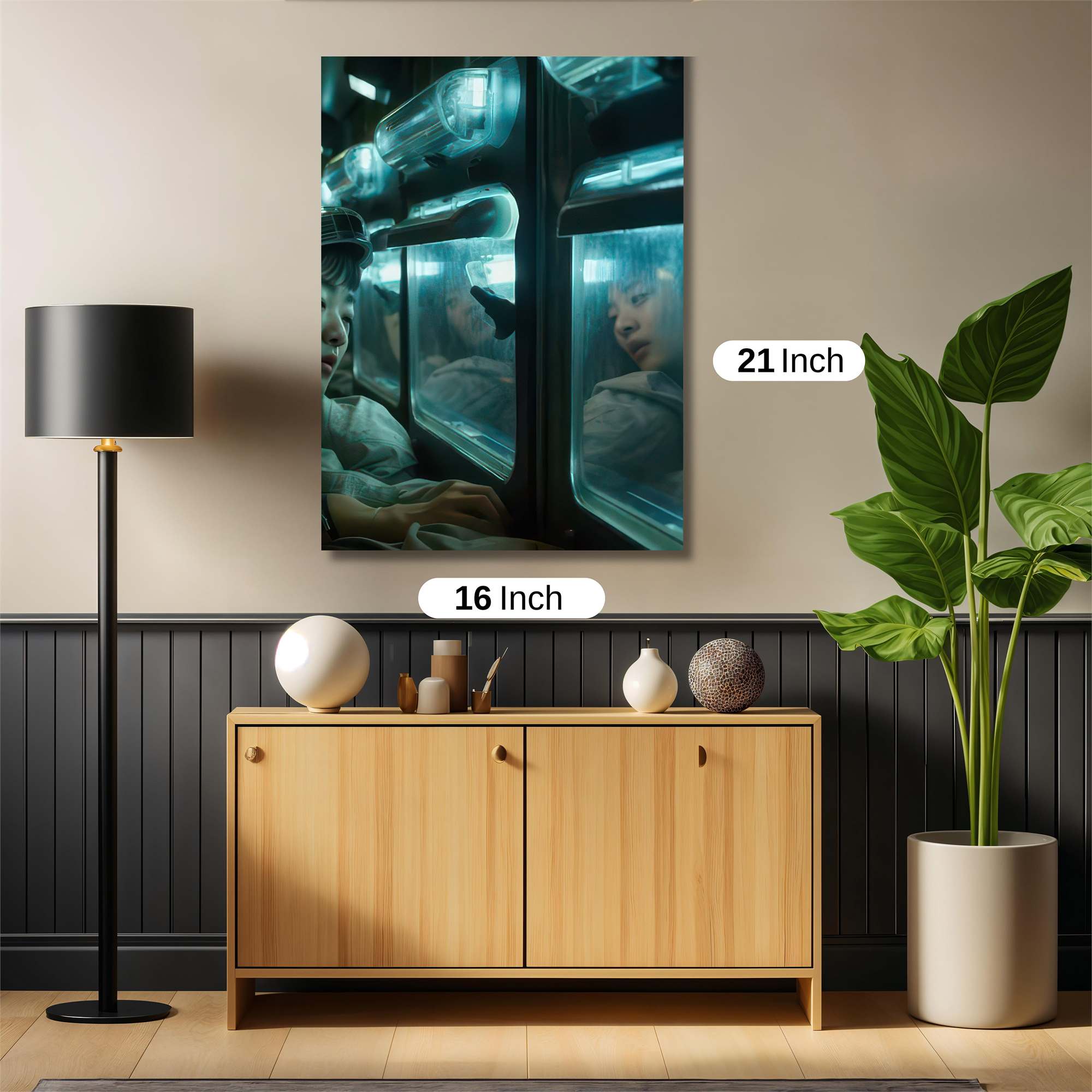 Subway Serenity Safe Wall Magnetic / M