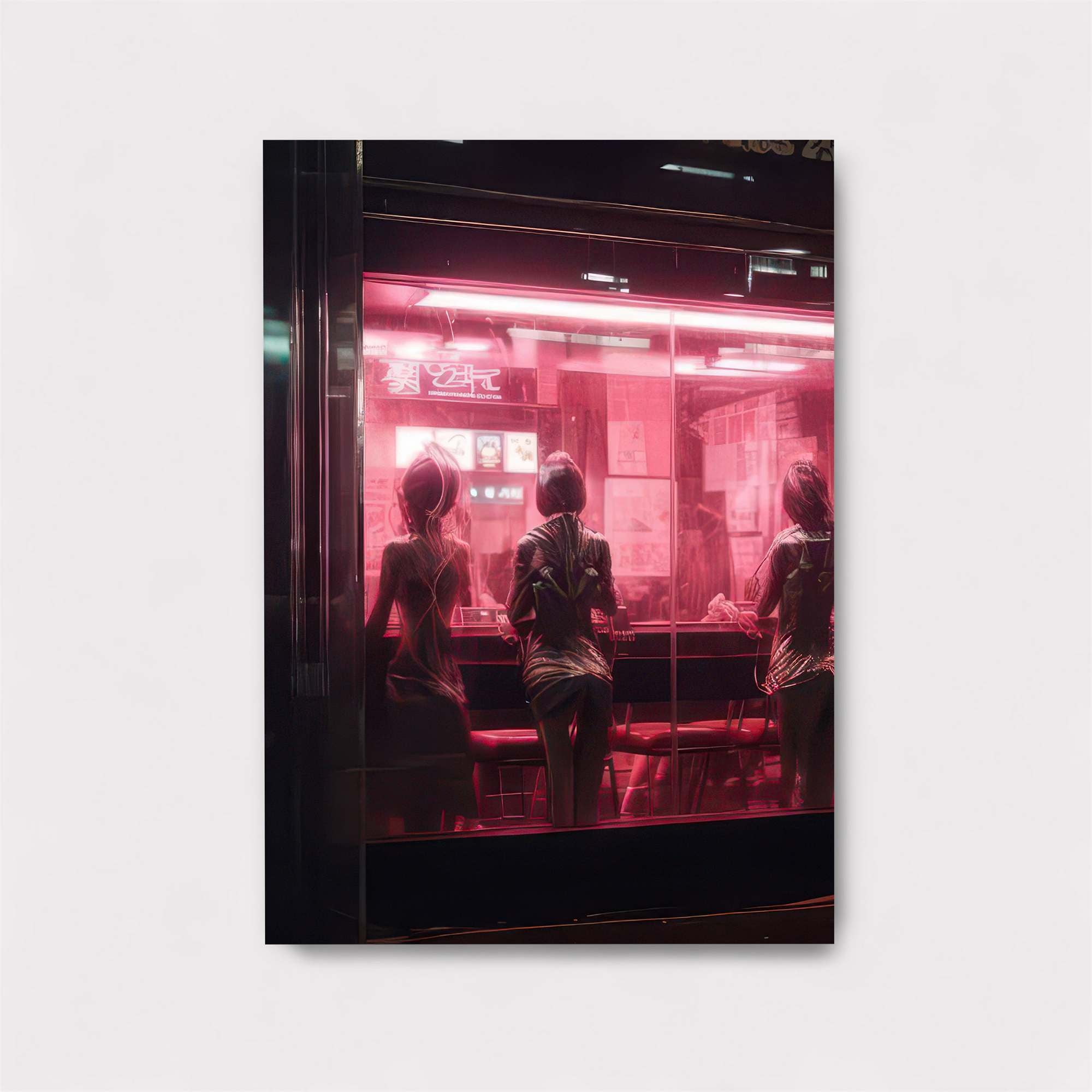 Neon Solitude Safe Wall Magnetic / M