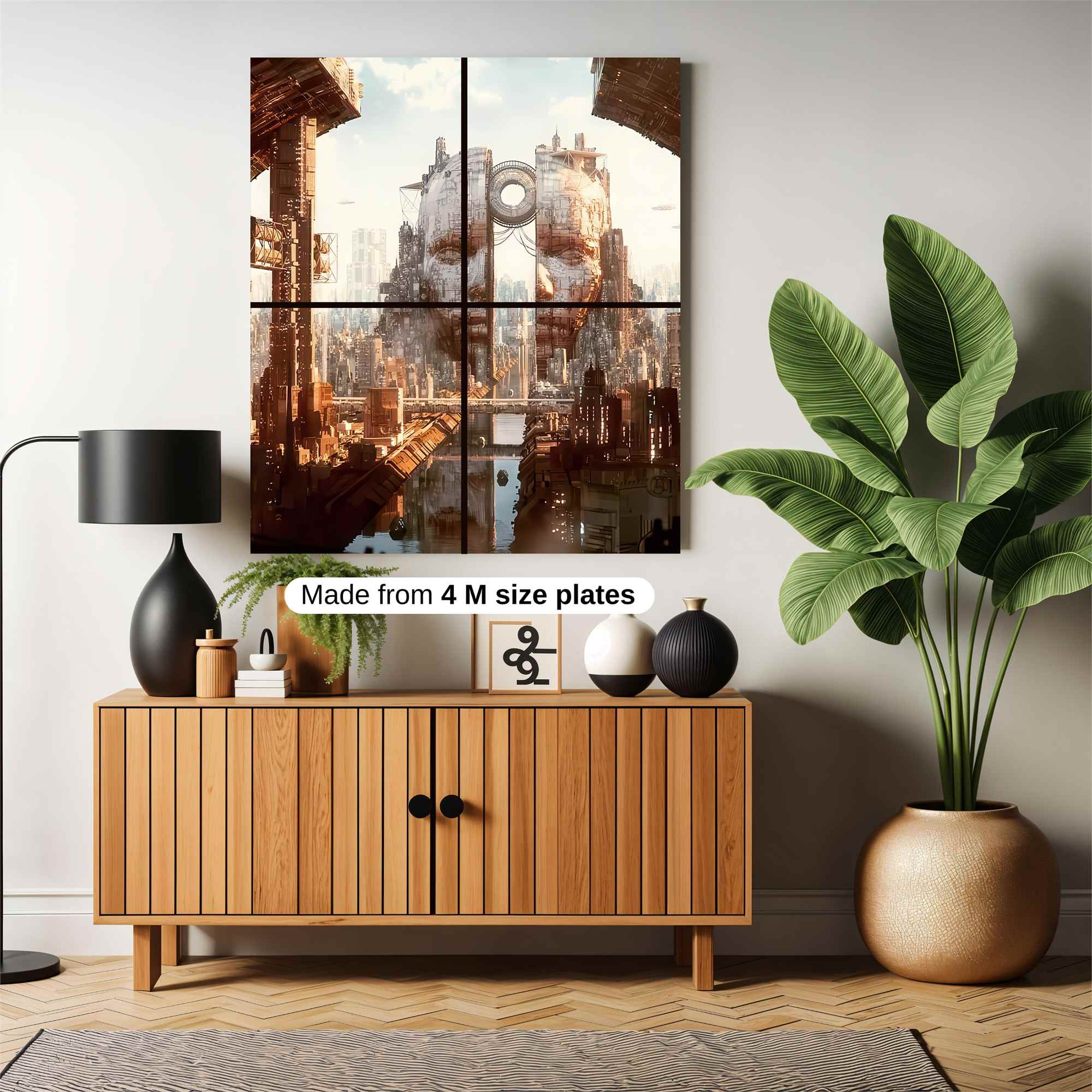 Metropolis Dreamscape Safe Wall Magnetic / M