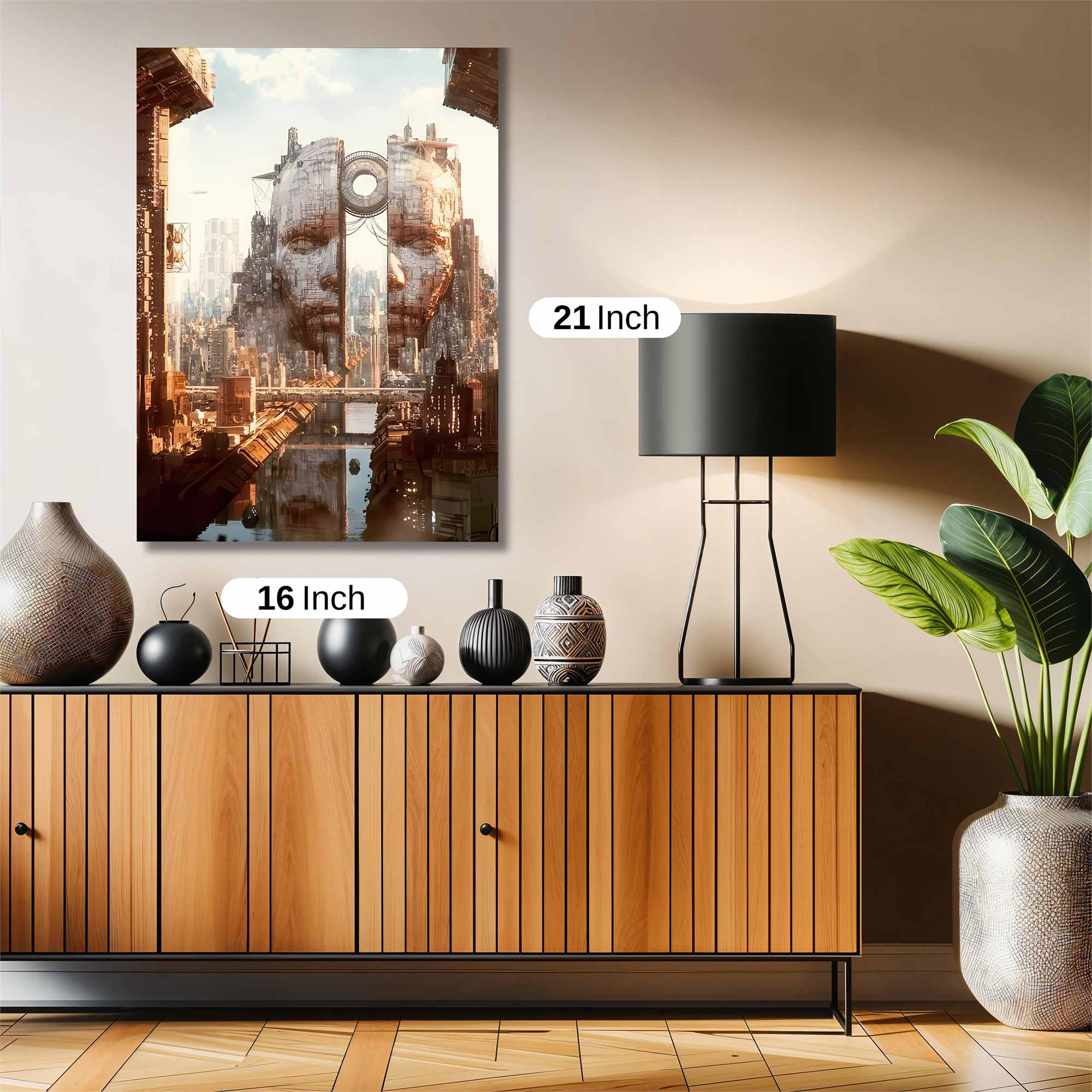 Metropolis Dreamscape Safe Wall Magnetic / M