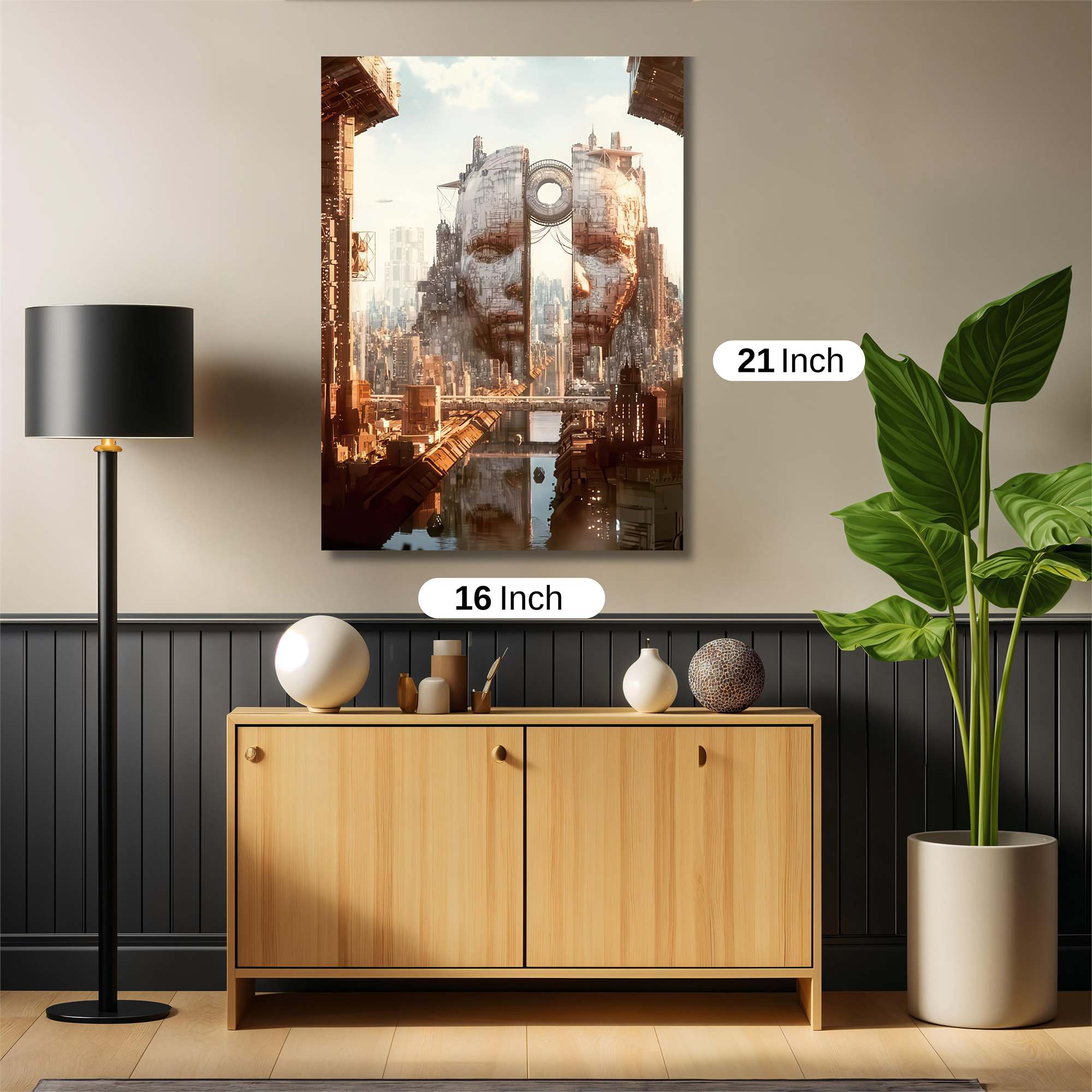 Metropolis Dreamscape Safe Wall Magnetic / M