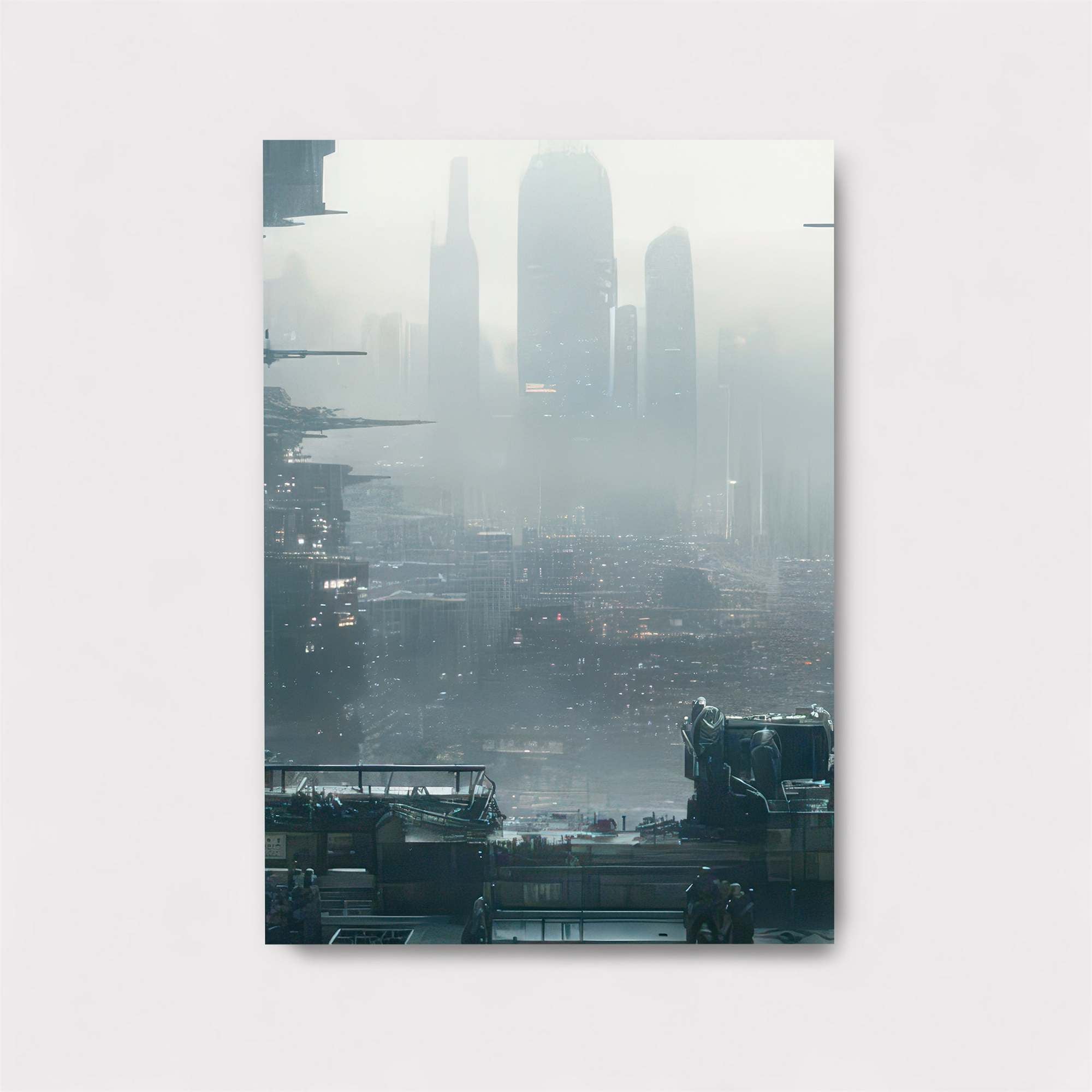 Cyberpunk Desolation Safe Wall Magnetic / M