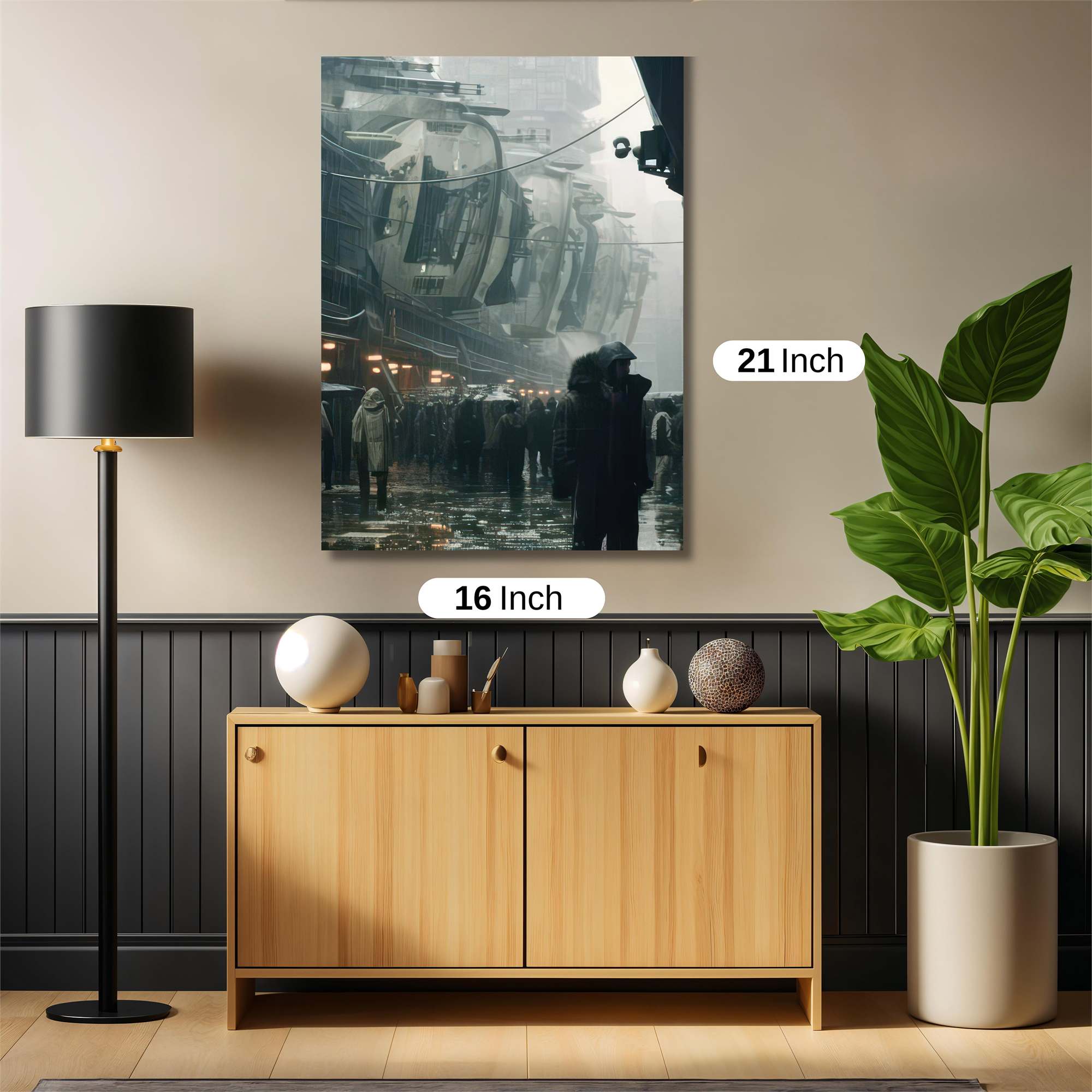 Cyberpunk Gloom Safe Wall Magnetic / M