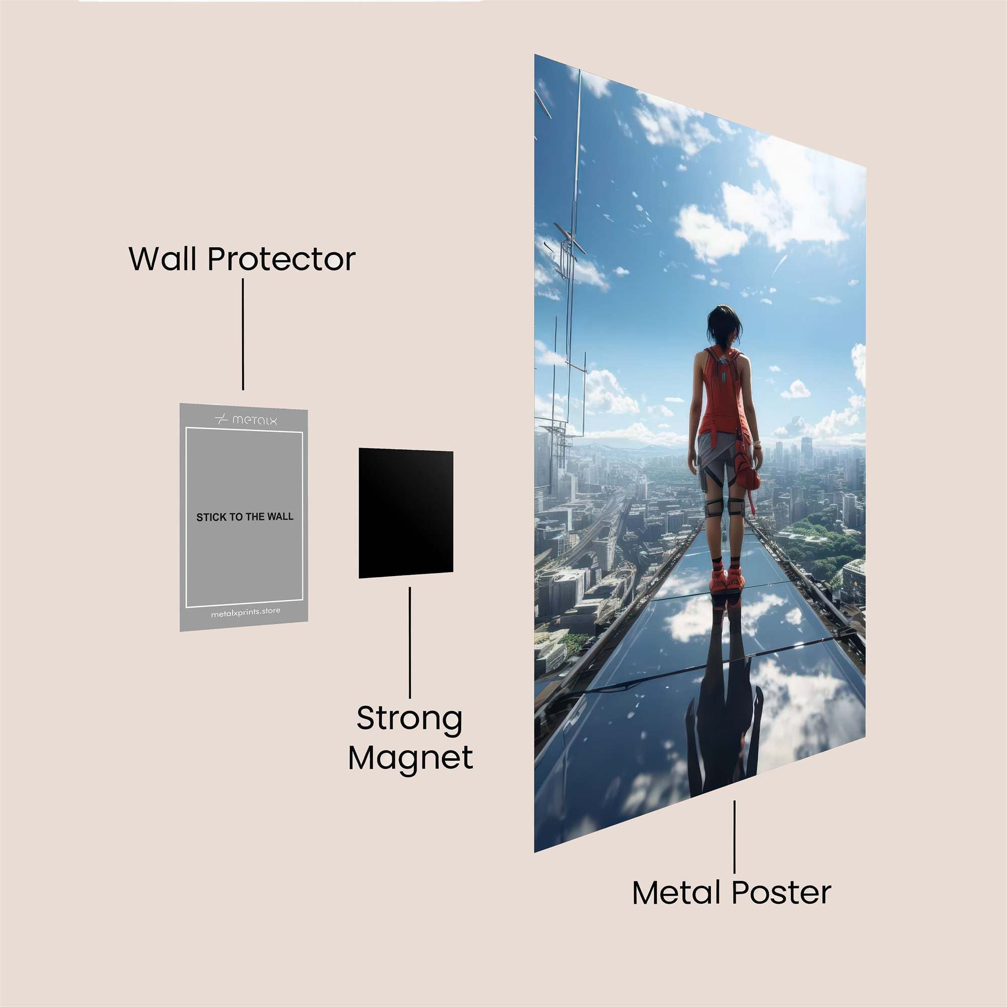 Aloy Ascends Safe Wall Magnetic / M
