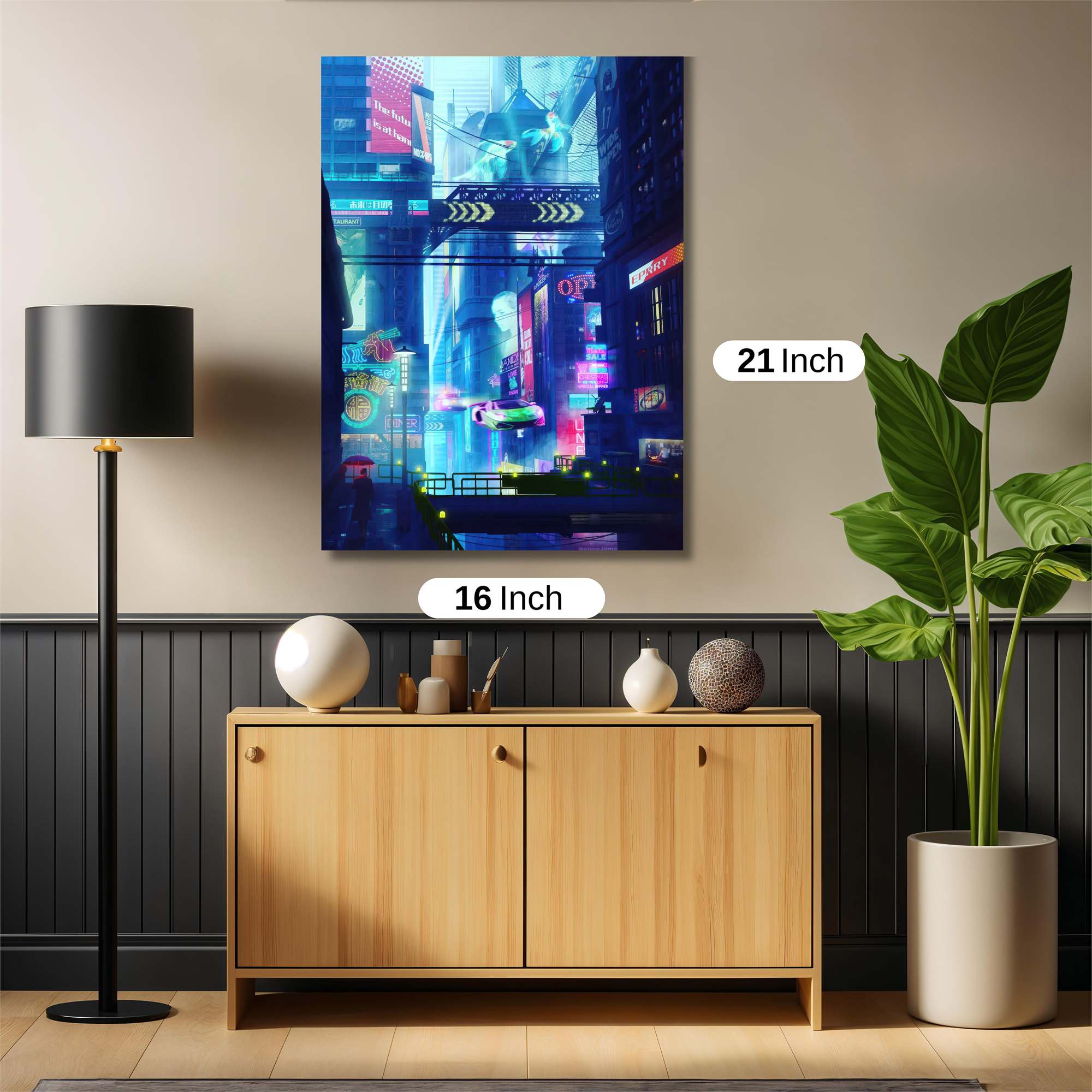 Cyberpunk Serenity Safe Wall Magnetic / M