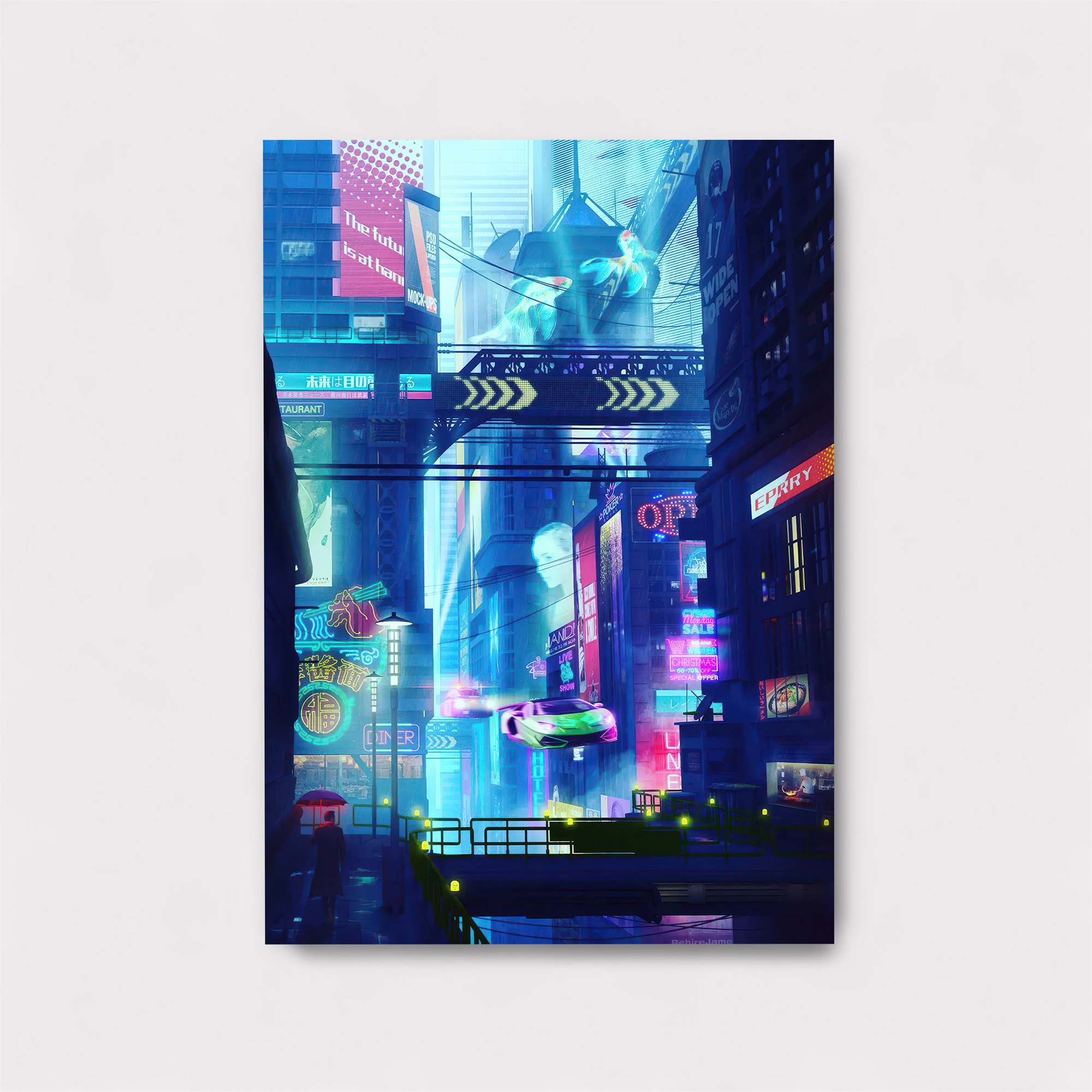 Cyberpunk Serenity Safe Wall Magnetic / M