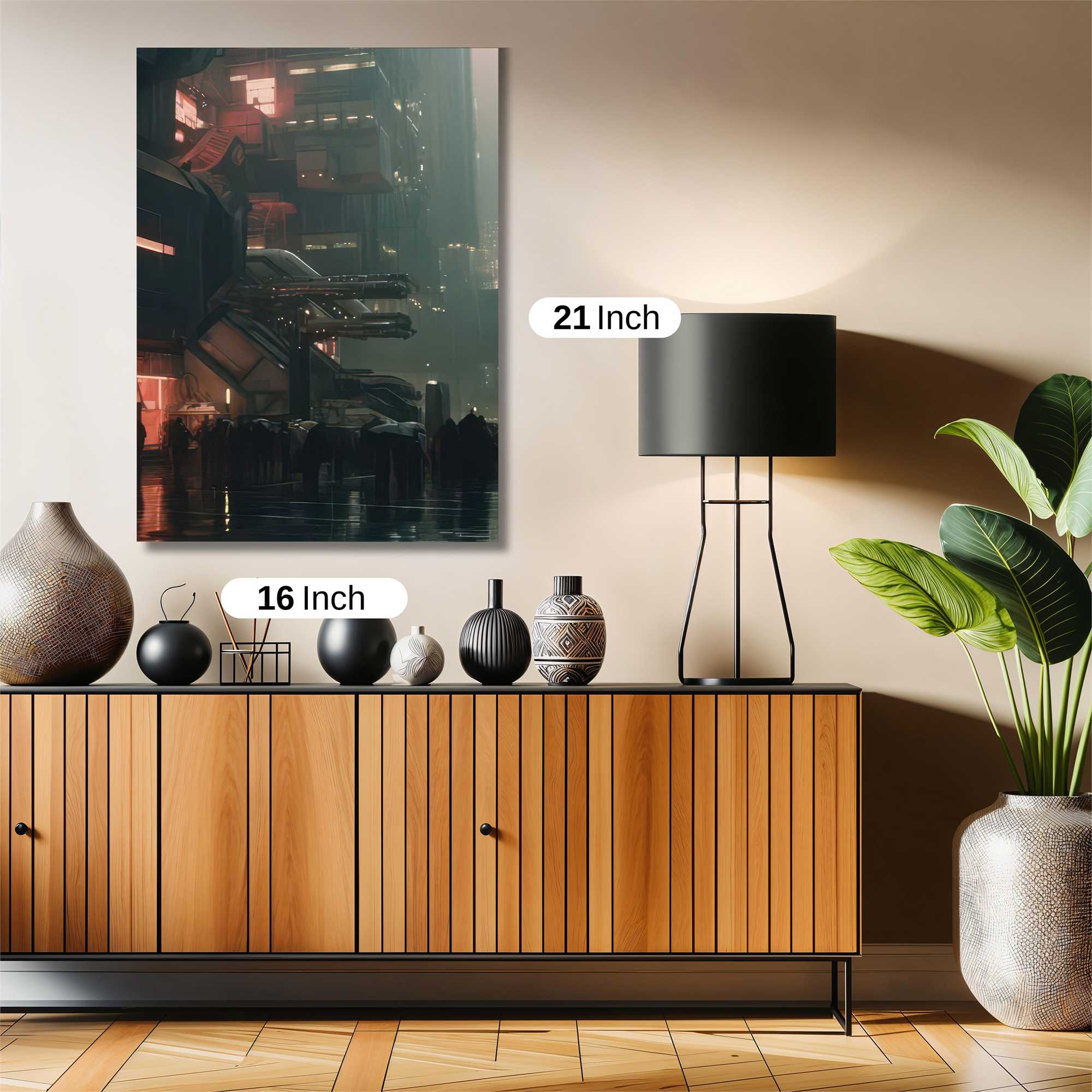 Neon Solitude Safe Wall Magnetic / M