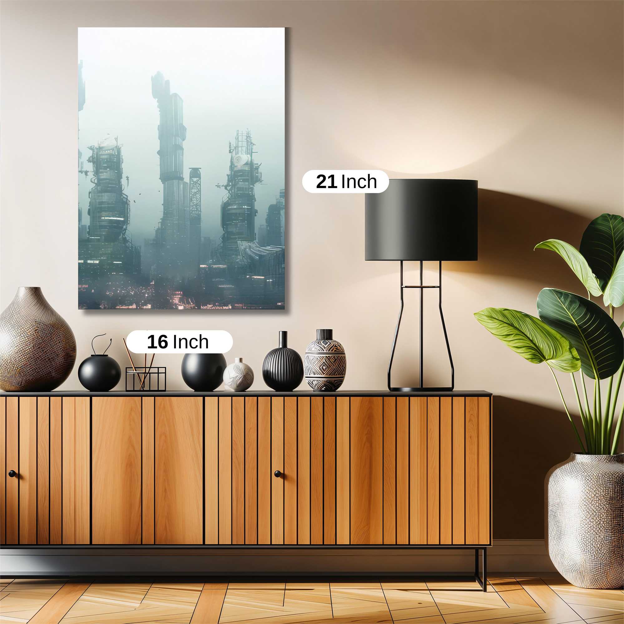 Cyberpunk Desolation Safe Wall Magnetic / M