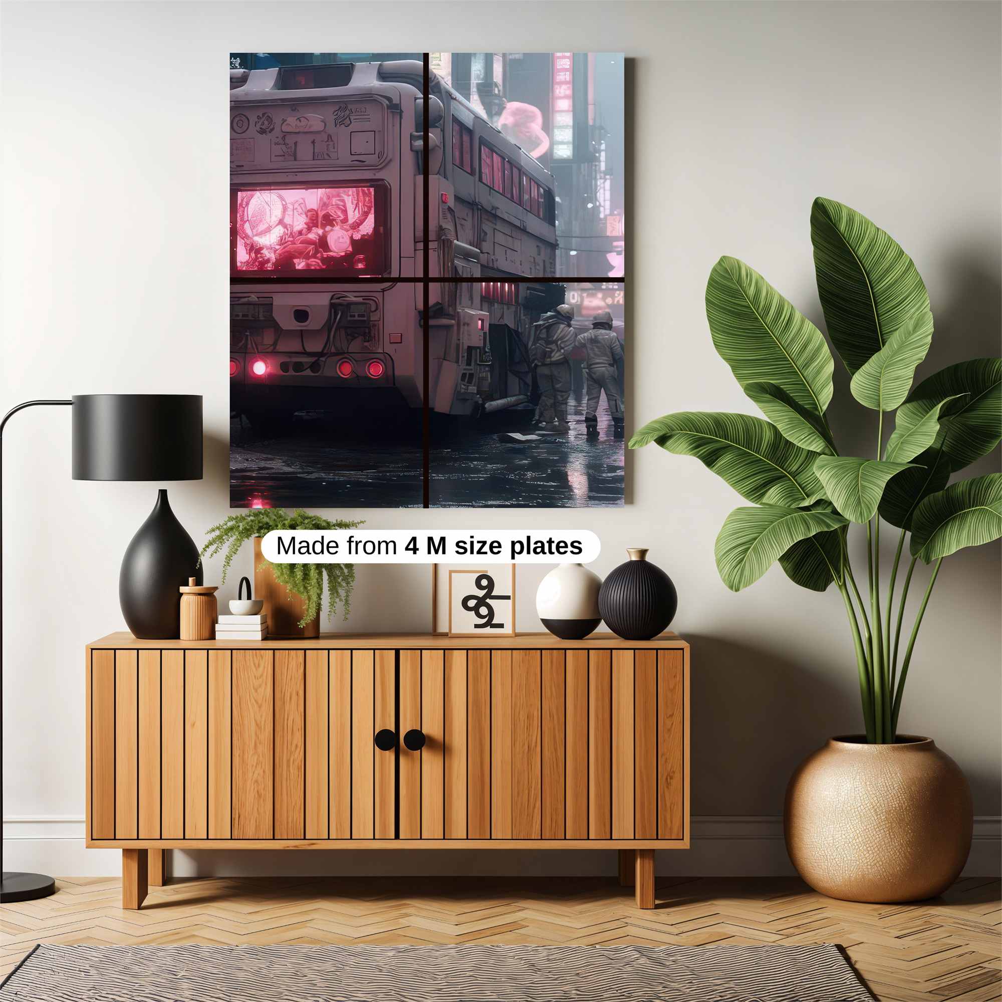 Cyberpunk Pulse Safe Wall Magnetic / M