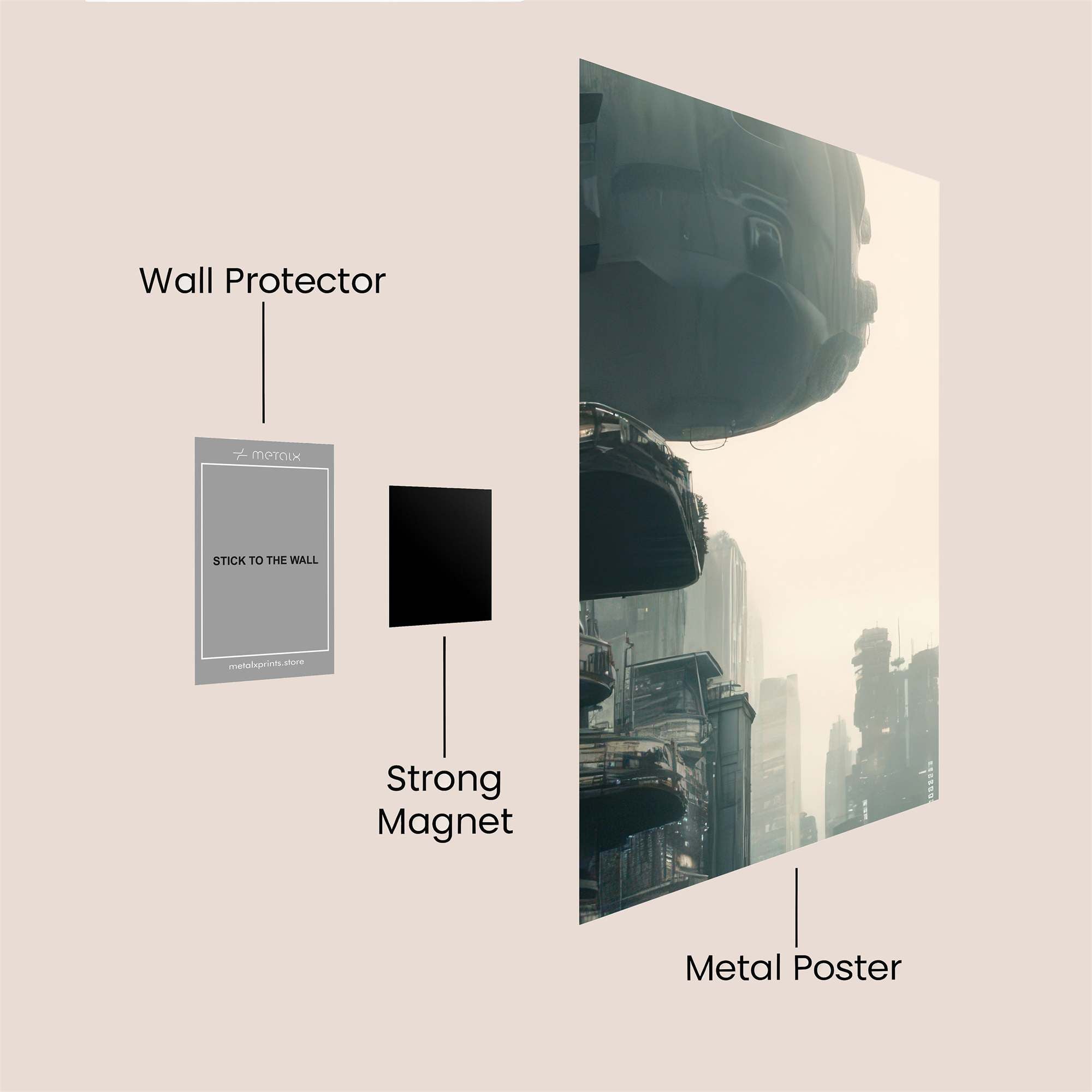 Cyberpunk Serenity Safe Wall Magnetic / M