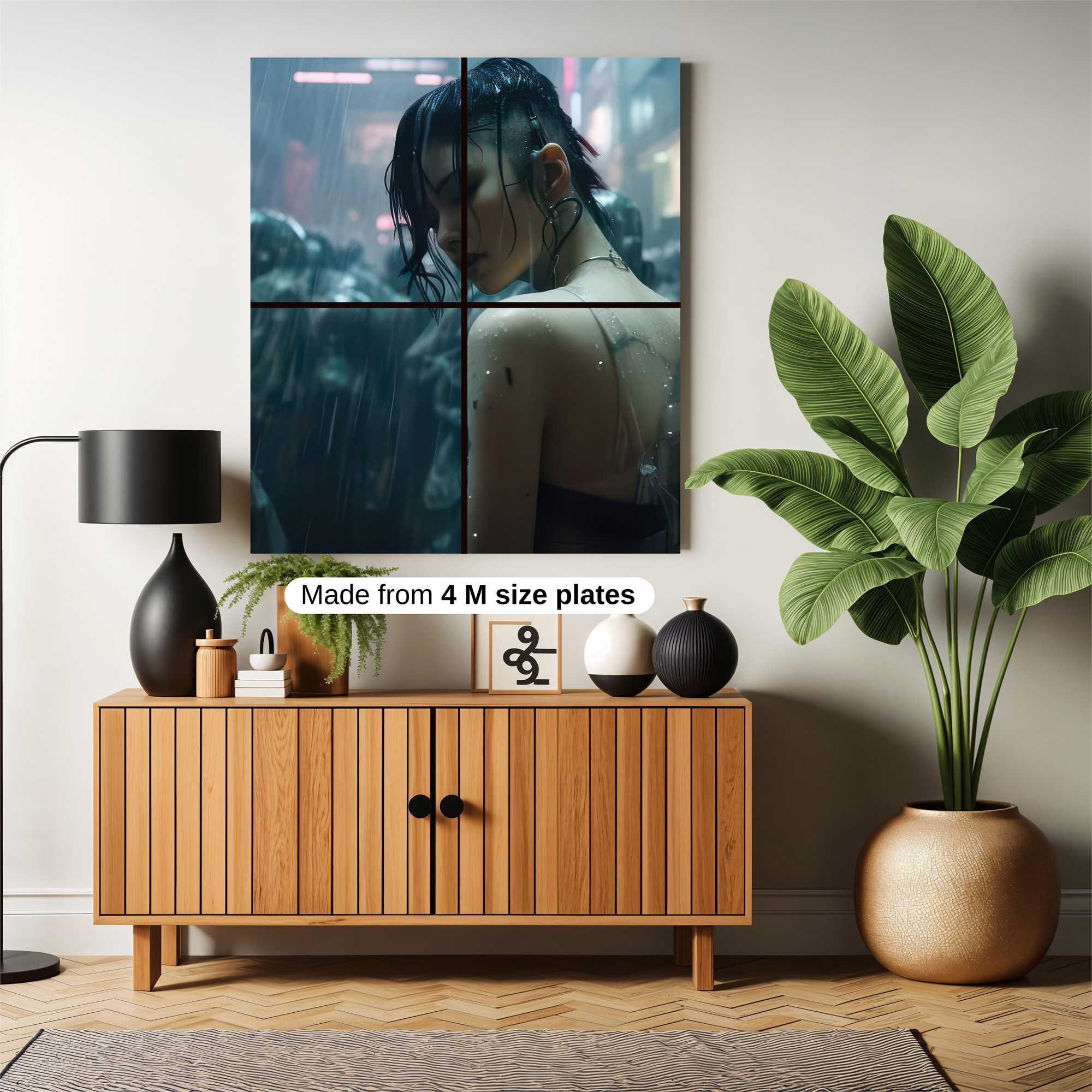 Neon Solitude Safe Wall Magnetic / M