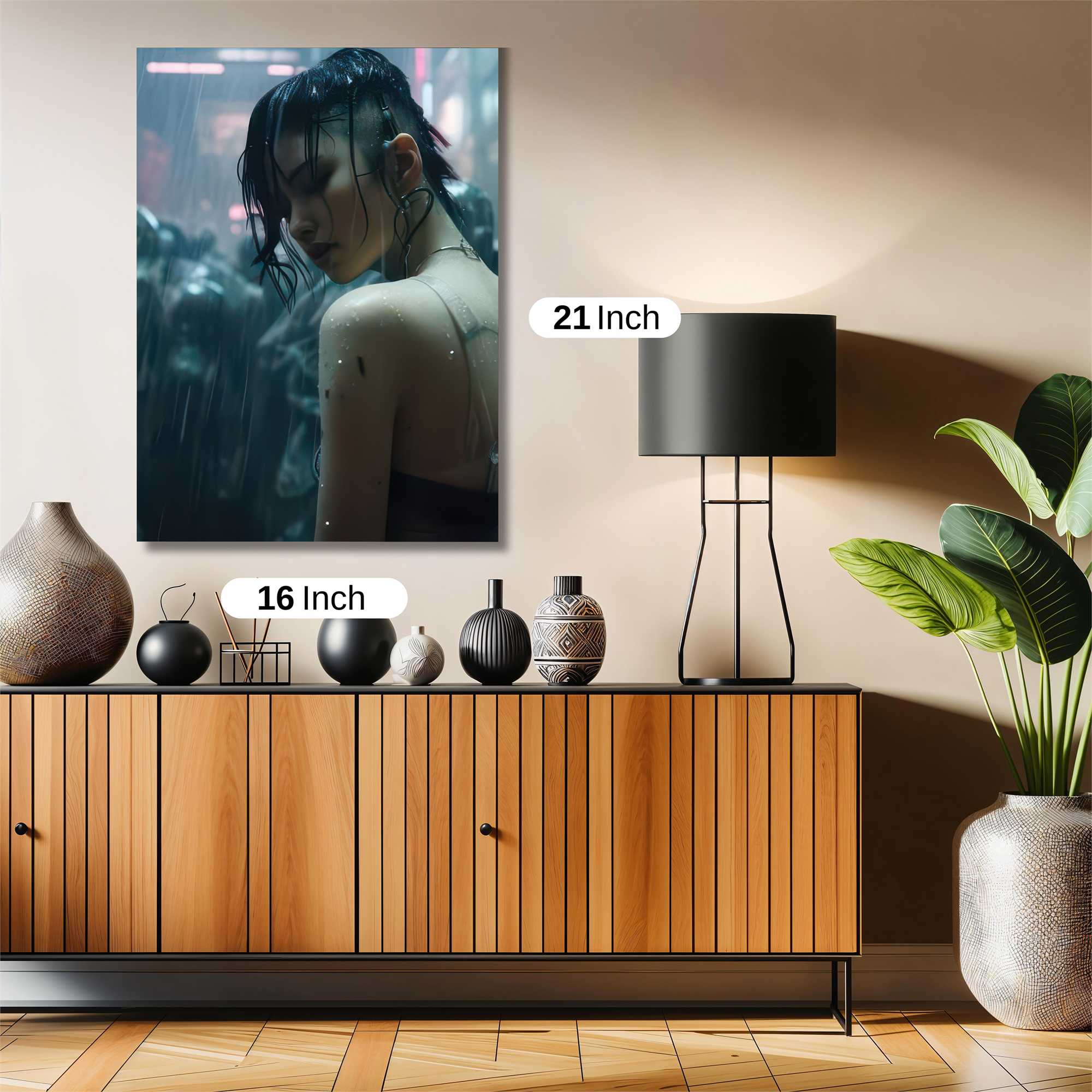 Neon Solitude Safe Wall Magnetic / M