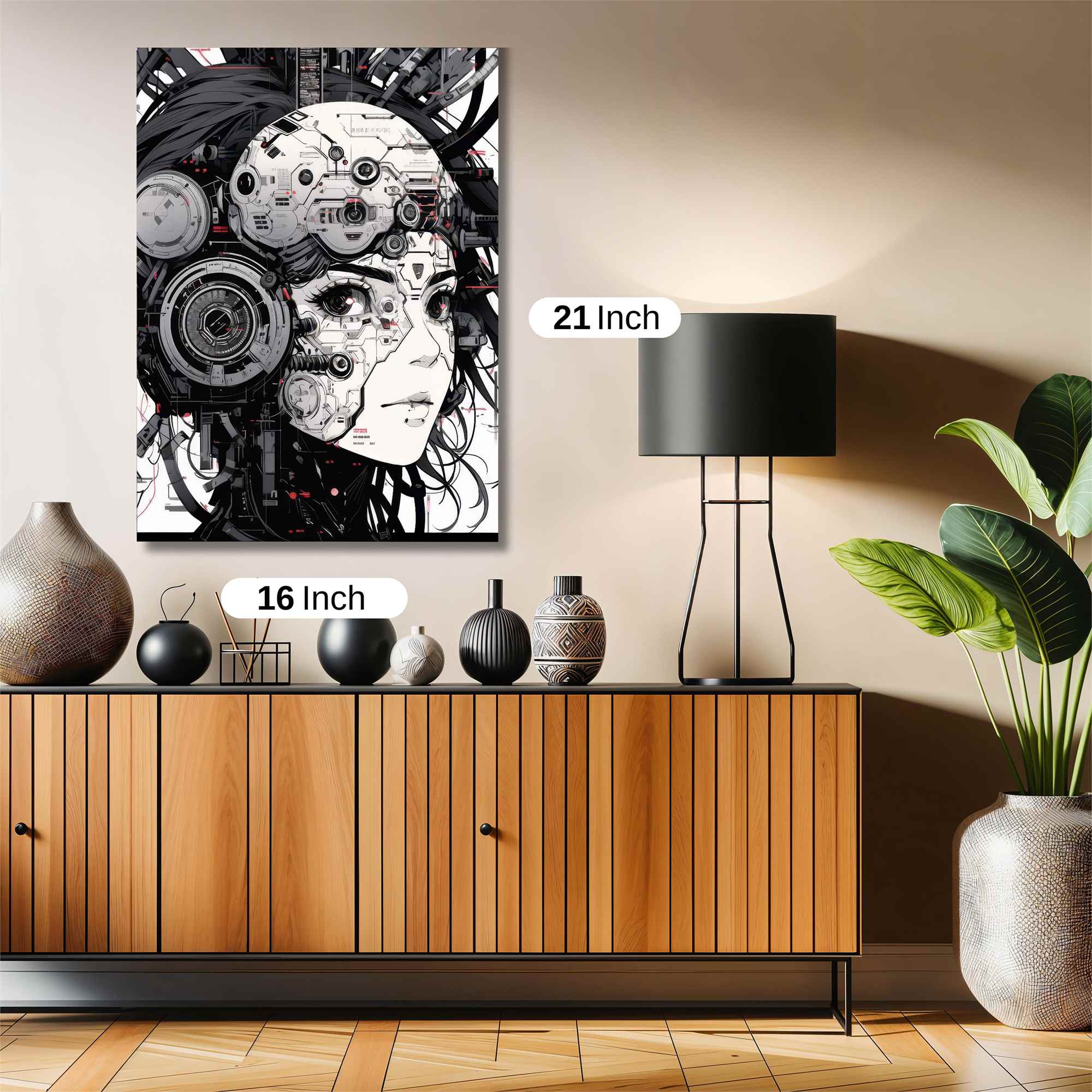 Cyber Enigma Safe Wall Magnetic / M