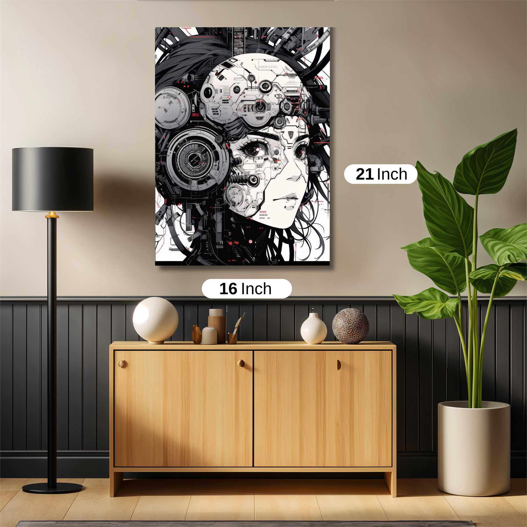 Cyber Enigma Safe Wall Magnetic / M