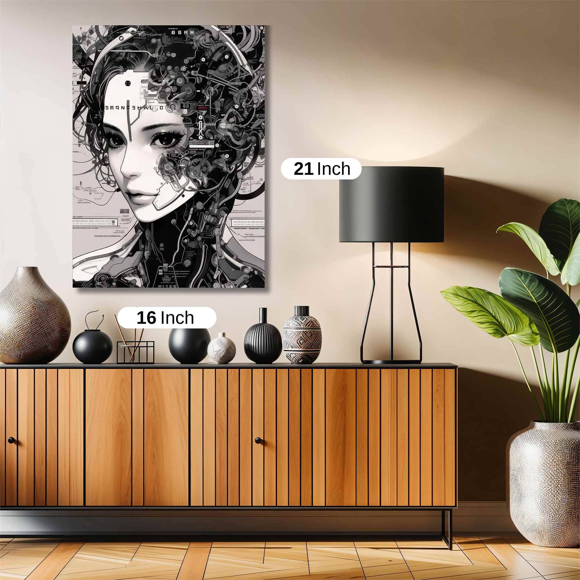 Cyber Enigma Safe Wall Magnetic / M