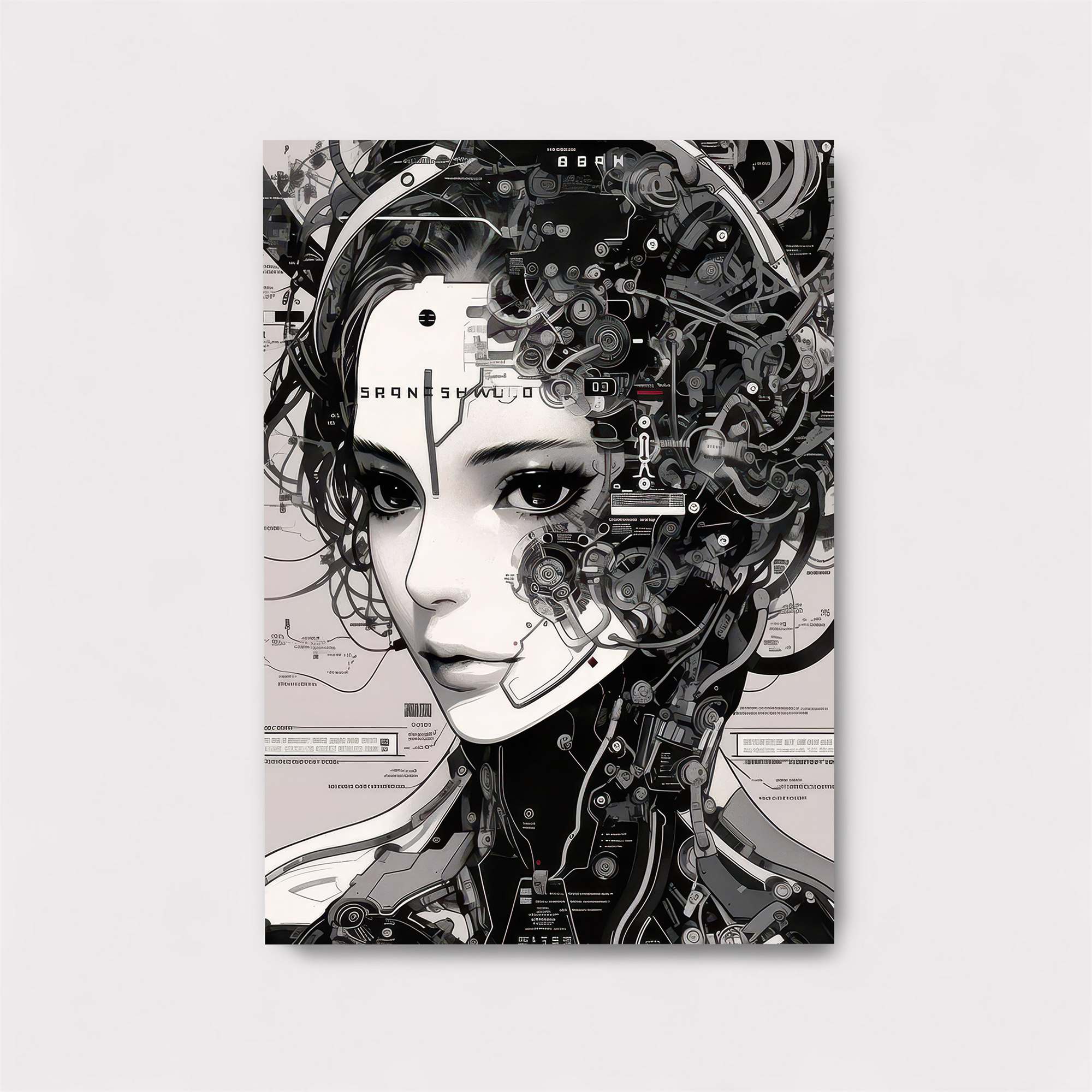 Cyber Enigma Safe Wall Magnetic / M