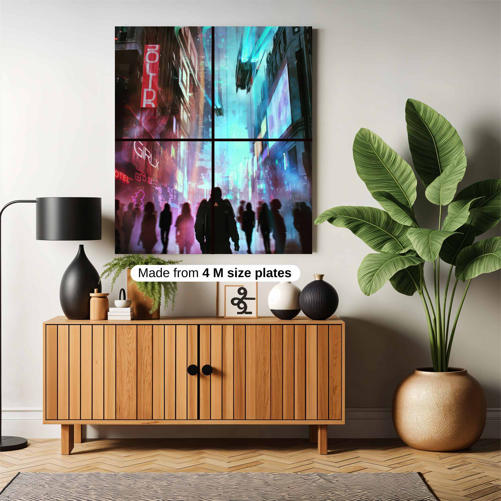 Cyberpunk Dream Safe Wall Magnetic / M