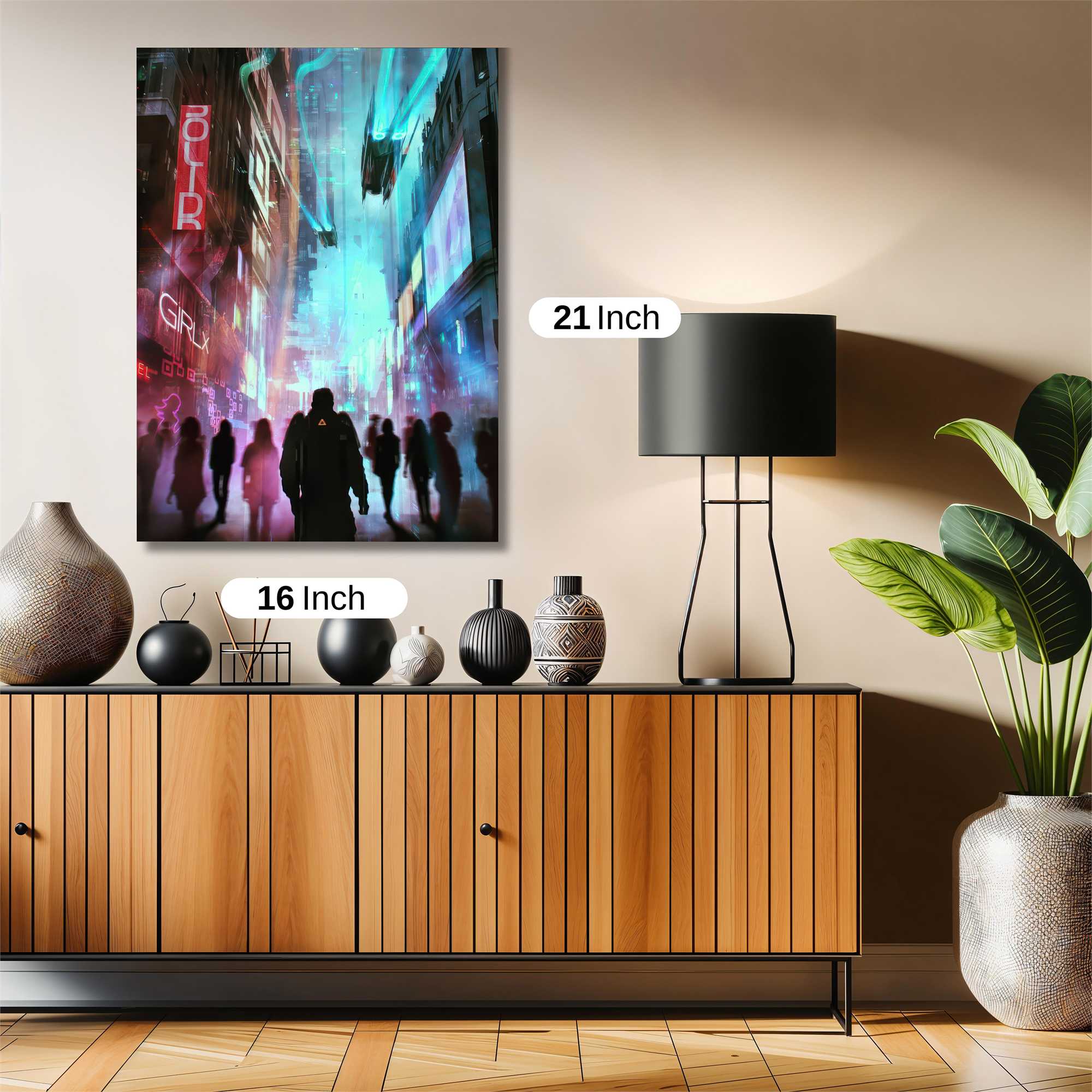 Cyberpunk Dream Safe Wall Magnetic / M