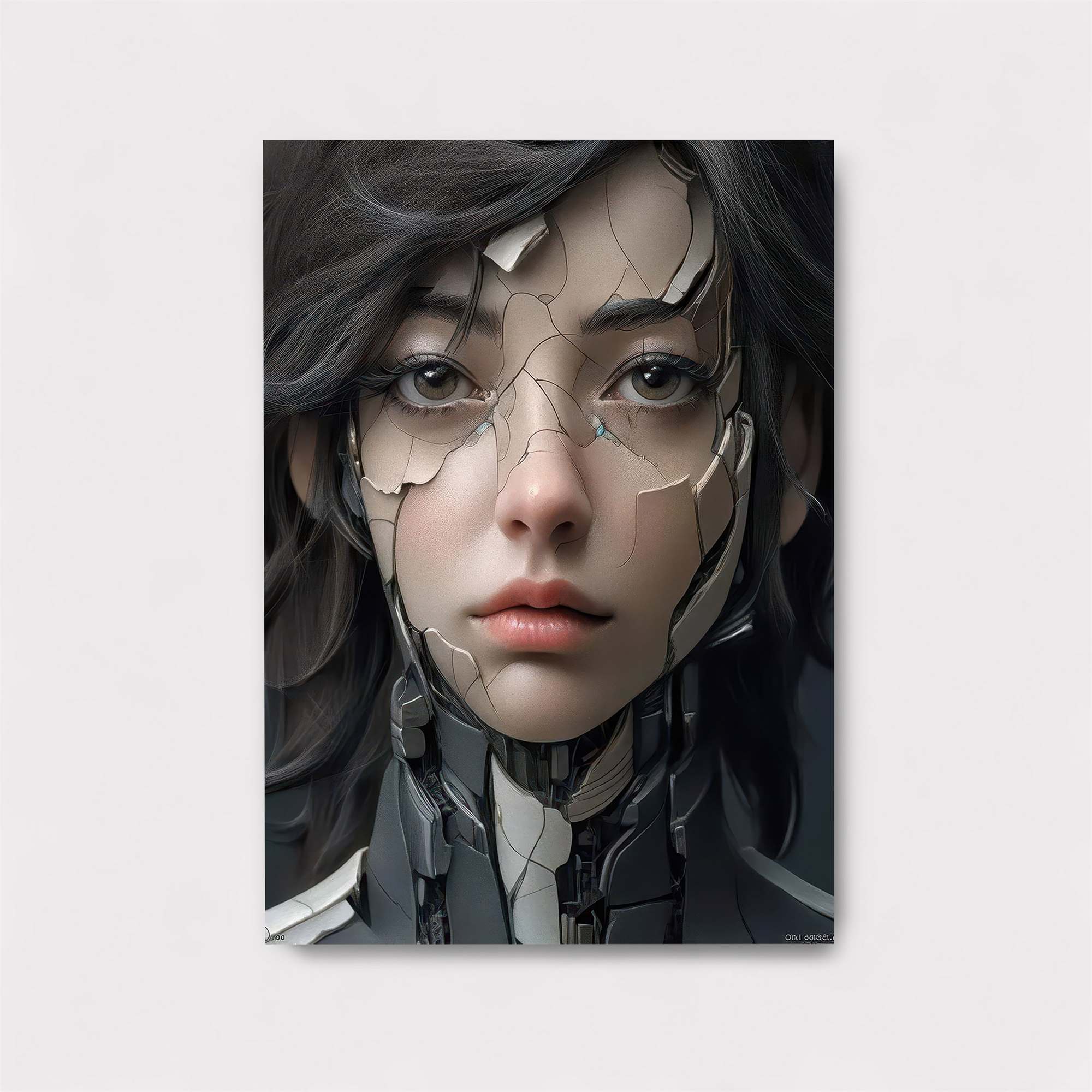 Cracked Serenity Safe Wall Magnetic / M