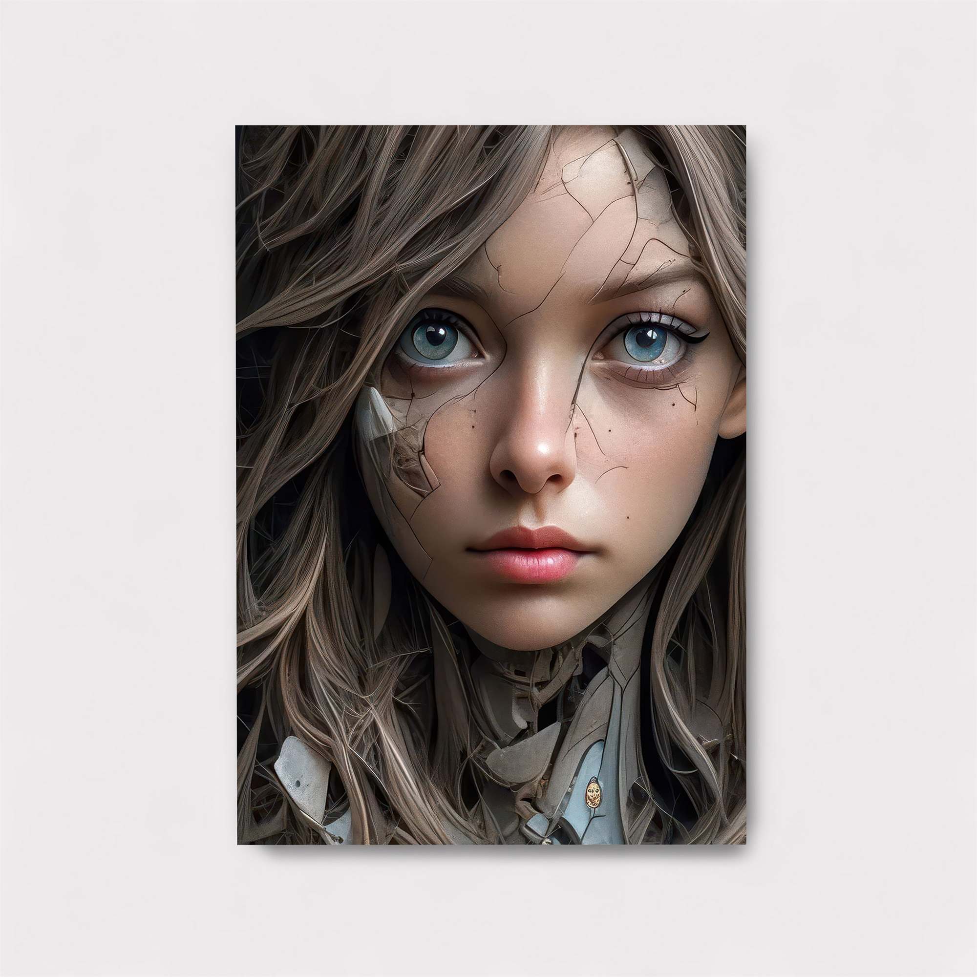 Cracked Serenity Safe Wall Magnetic / M