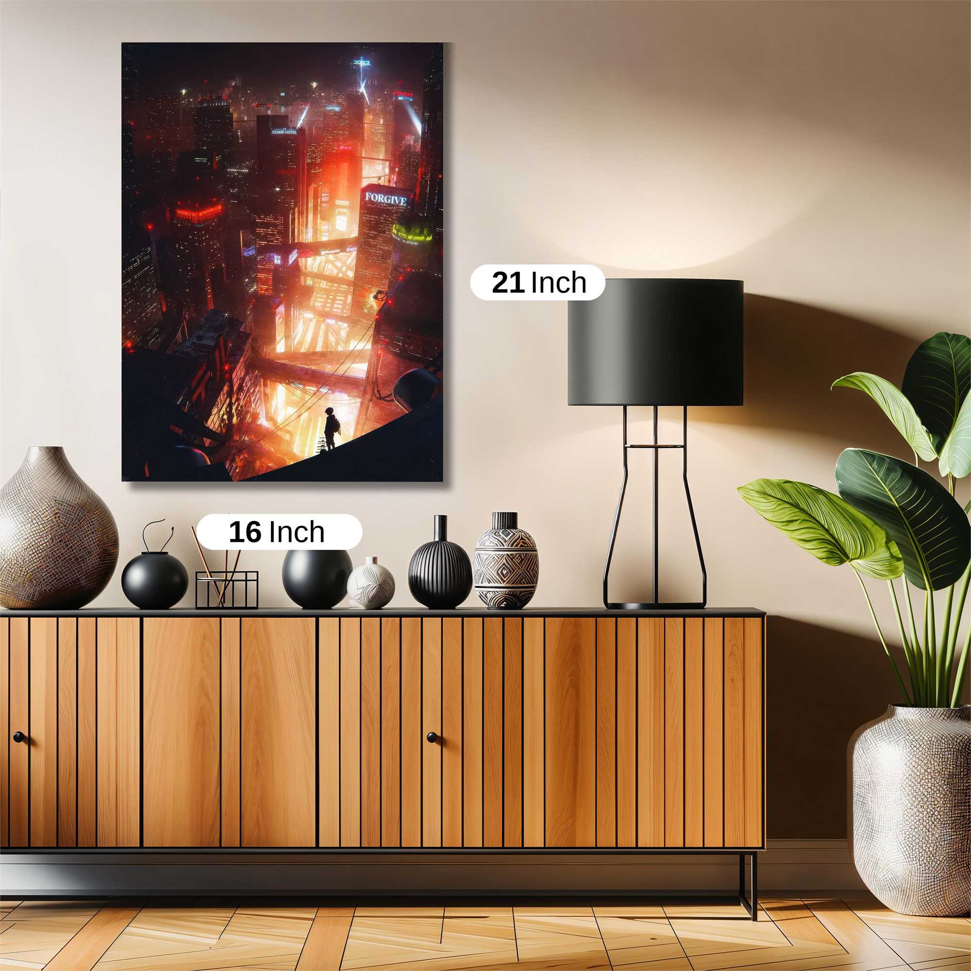 Neon Abyss Safe Wall Magnetic / M