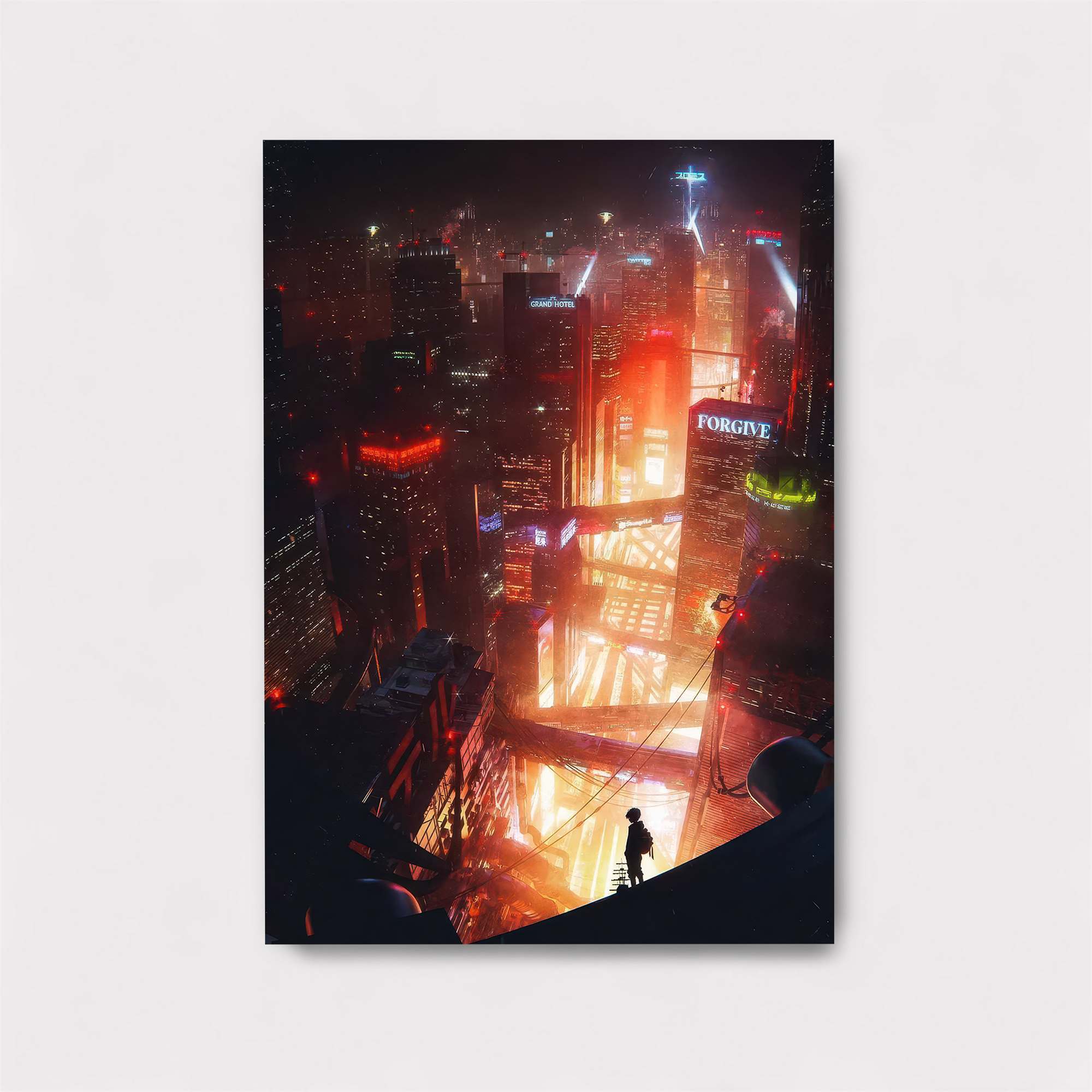 Neon Abyss Safe Wall Magnetic / M