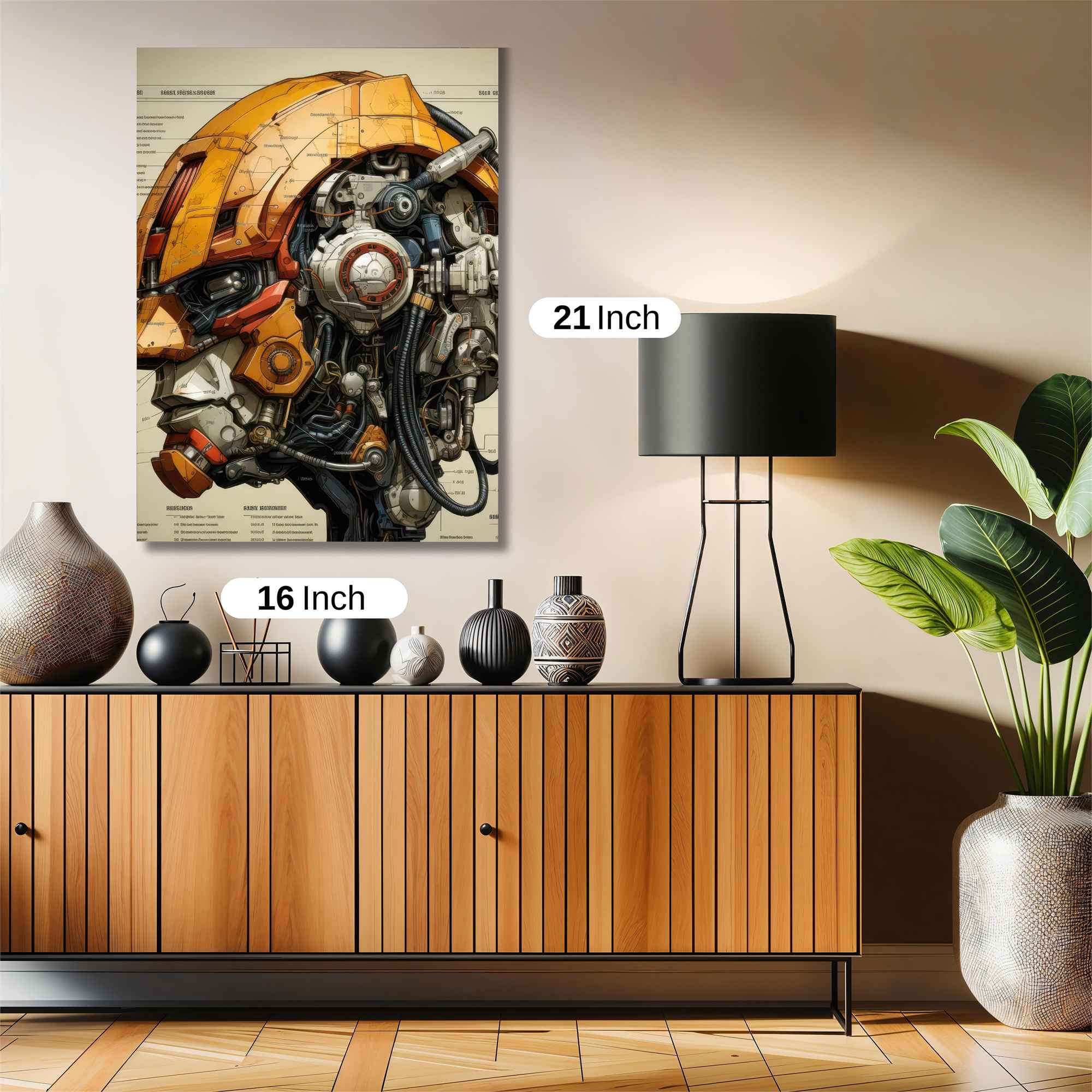 Robot Intricate Safe Wall Magnetic / M