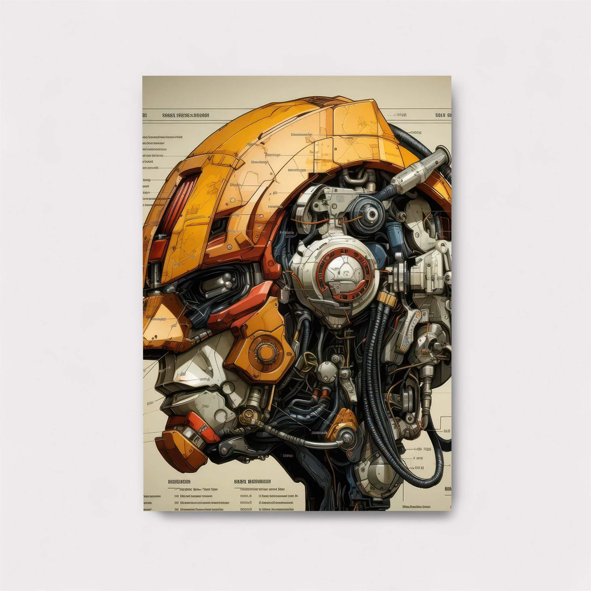 Robot Intricate Safe Wall Magnetic / M