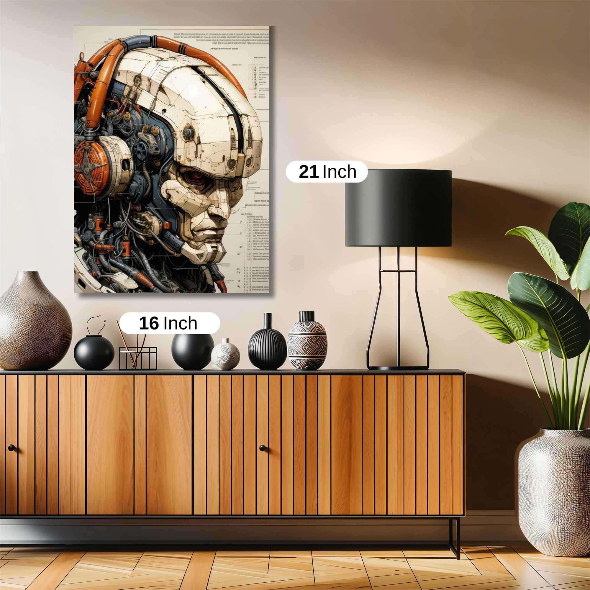 Cyberpunk Melancholy Safe Wall Magnetic / M