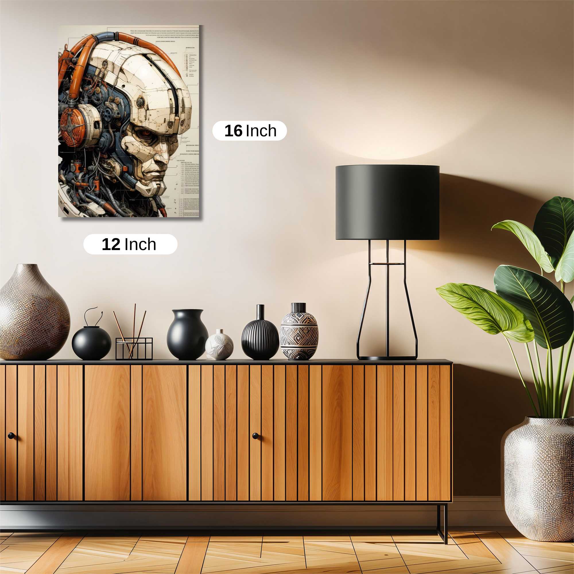 Cyberpunk Melancholy Safe Wall Magnetic / M