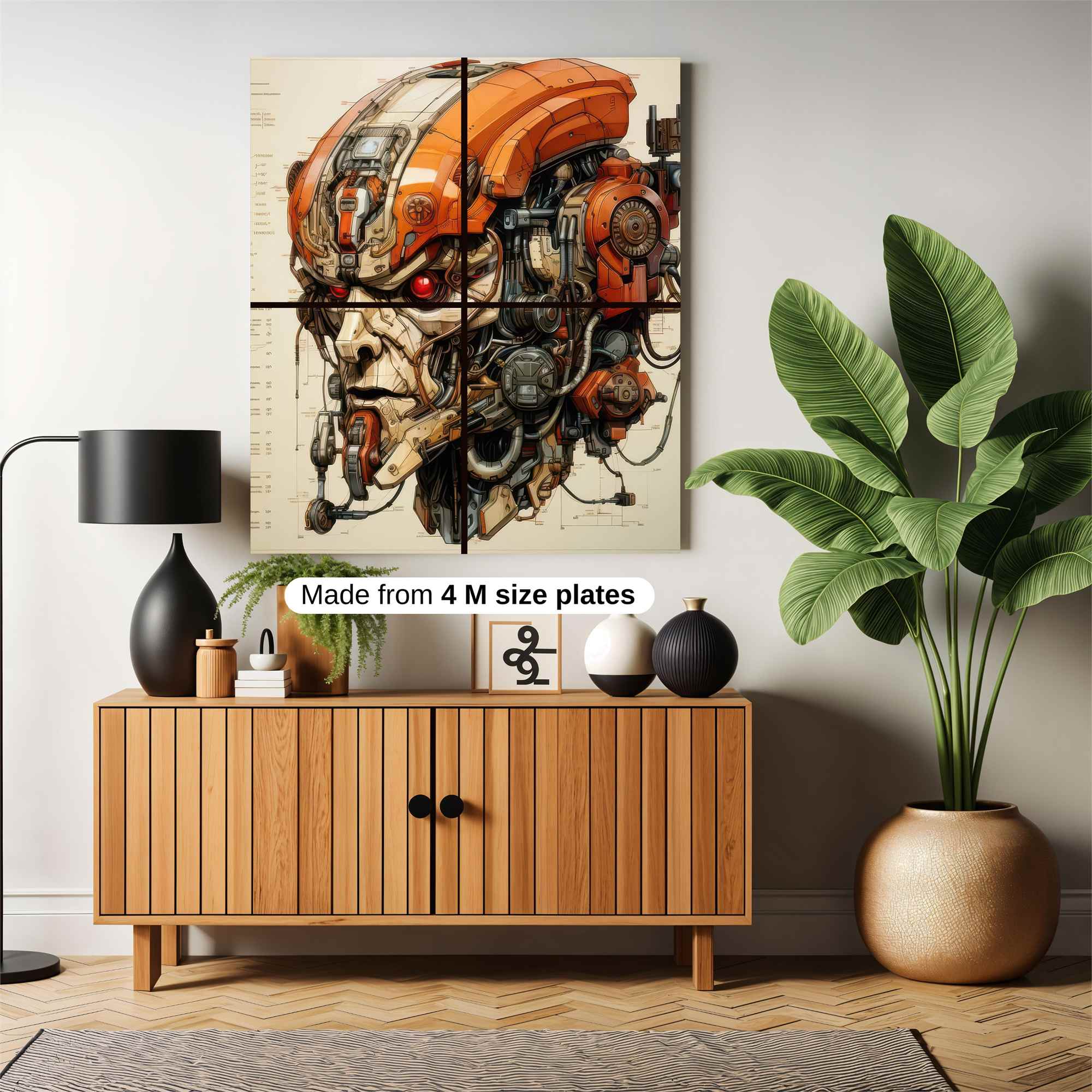 Cyber Rage Safe Wall Magnetic / M