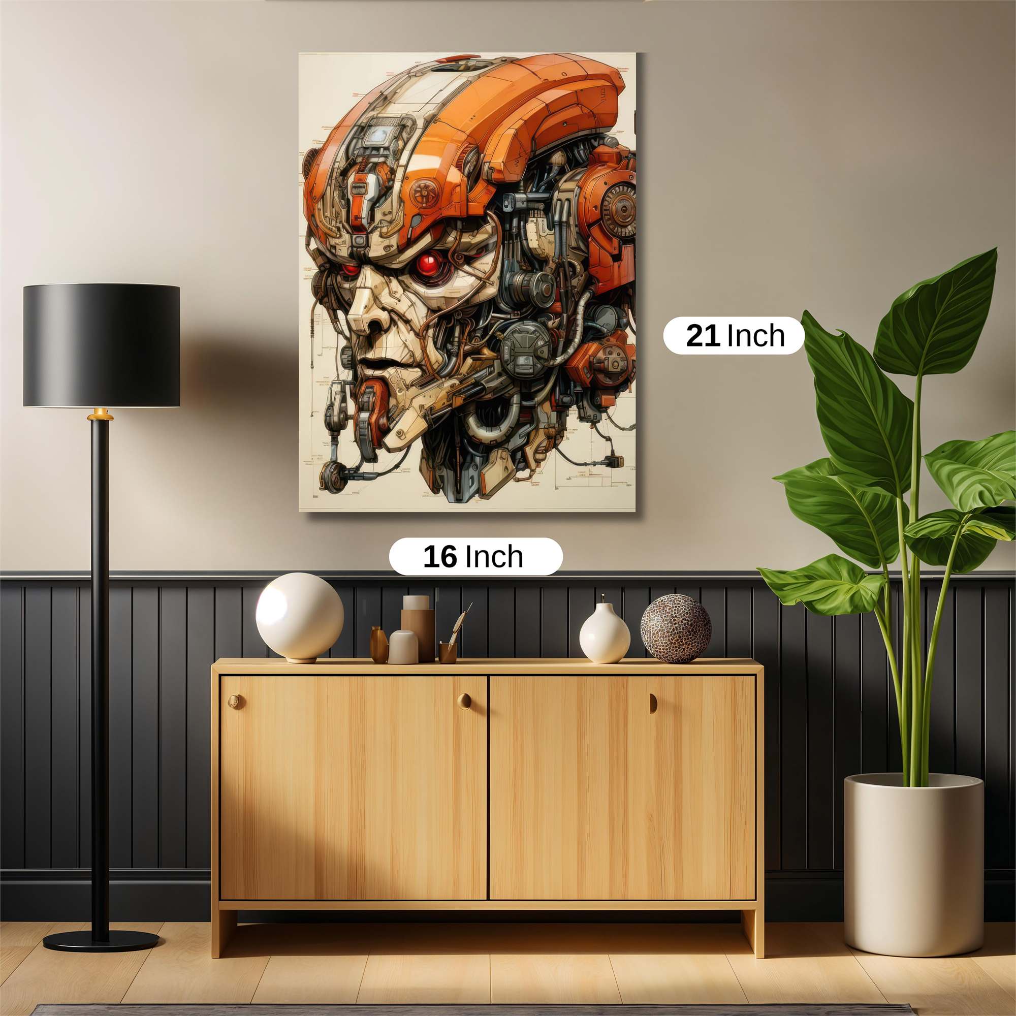 Cyber Rage Safe Wall Magnetic / M