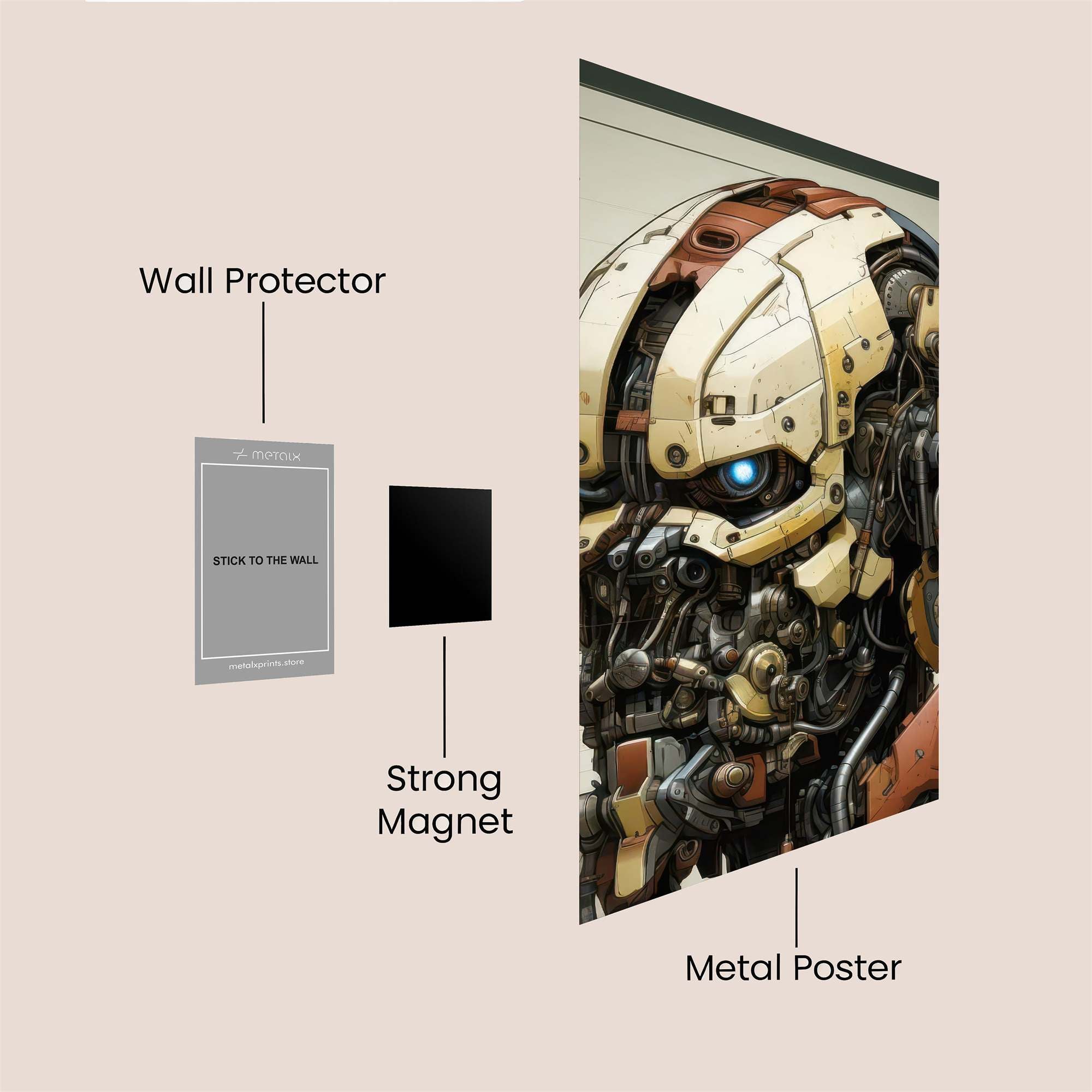 Robo Intense Safe Wall Magnetic / M