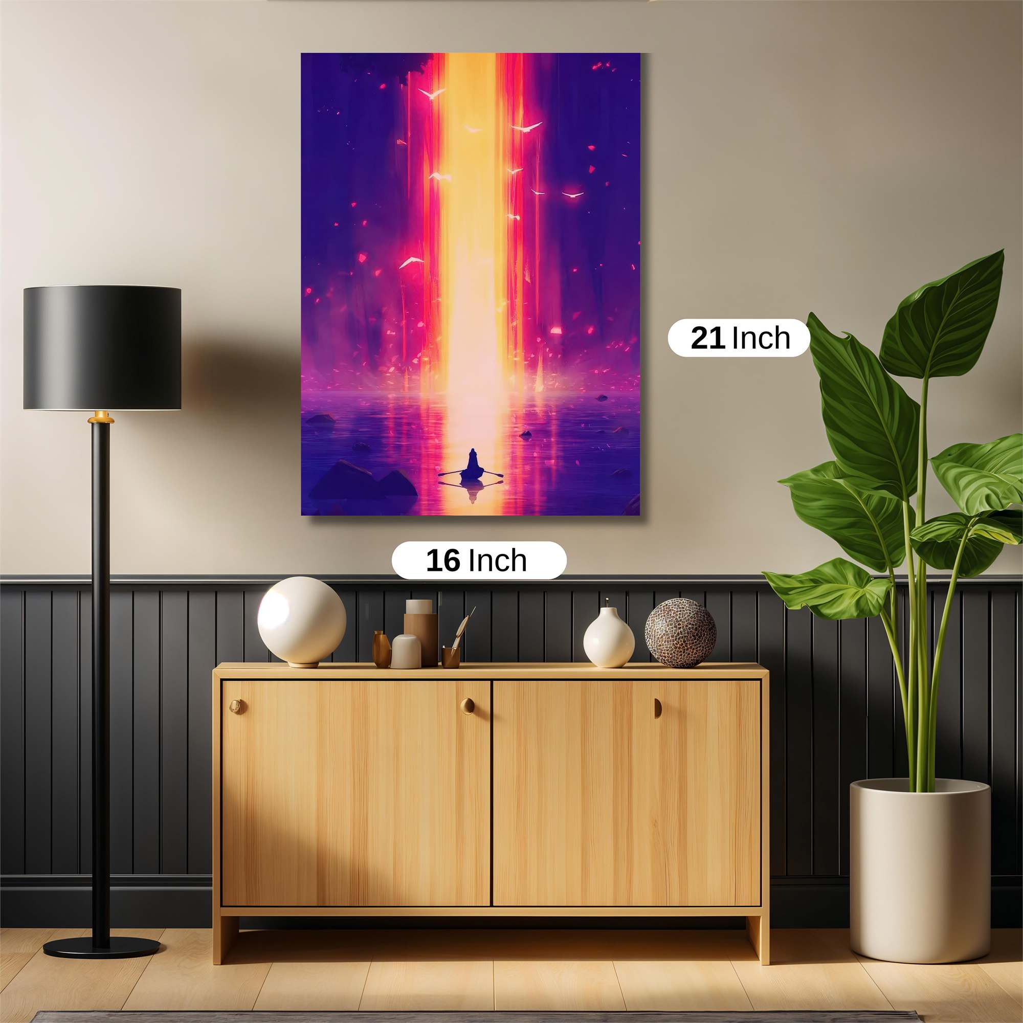 Aurora Serene Safe Wall Magnetic / M