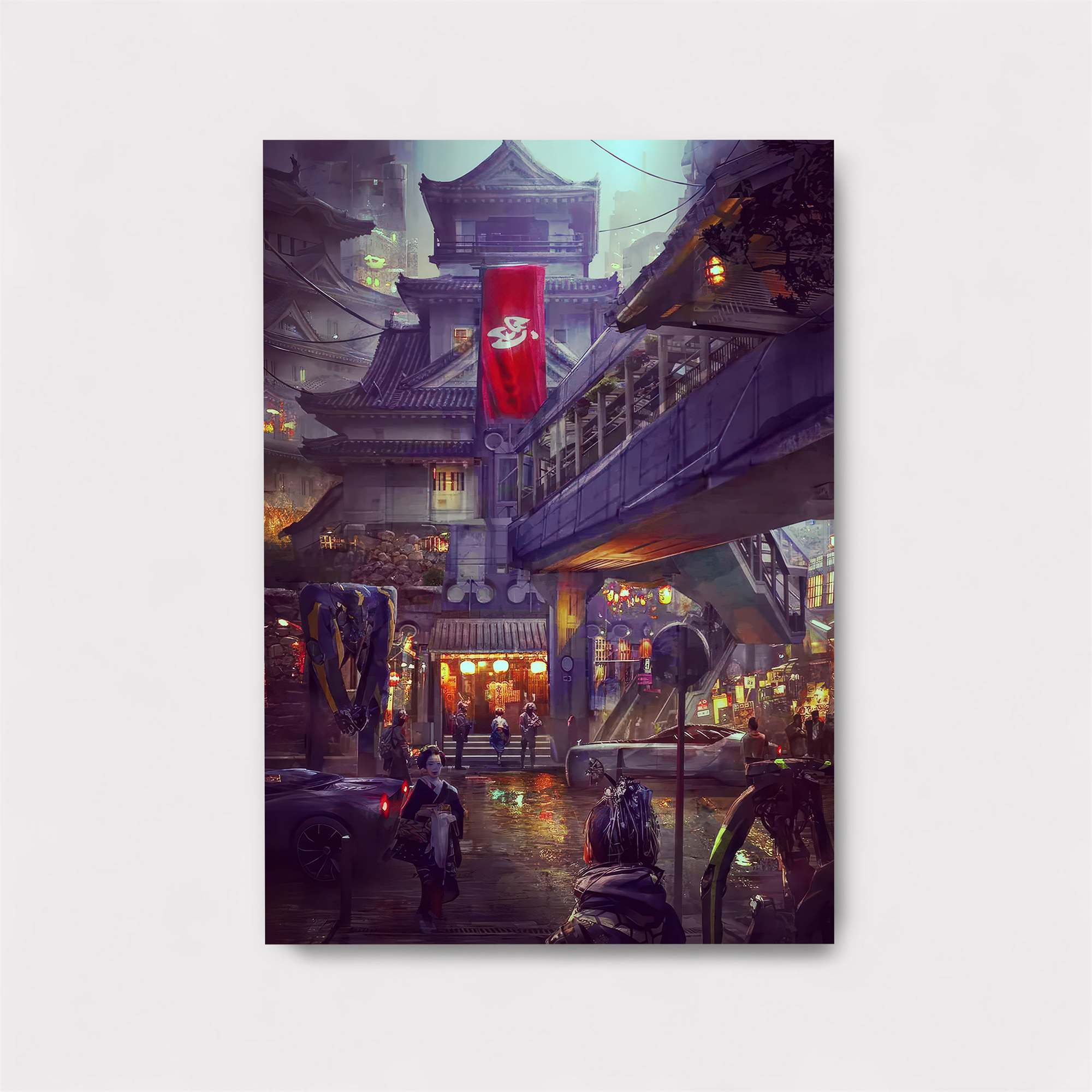 Neon Serenity Safe Wall Magnetic / M