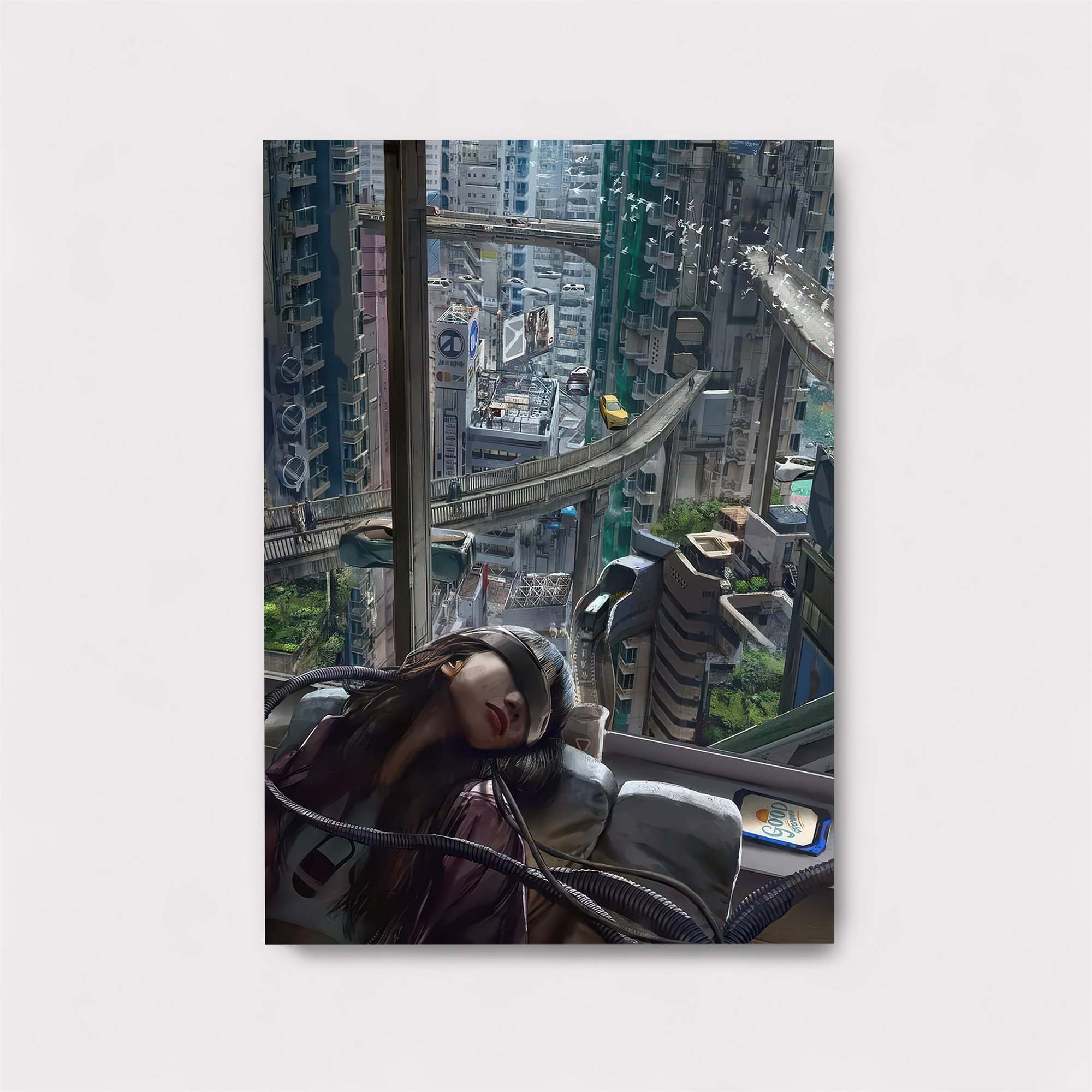 Cyberpunk Slumber Safe Wall Magnetic / M