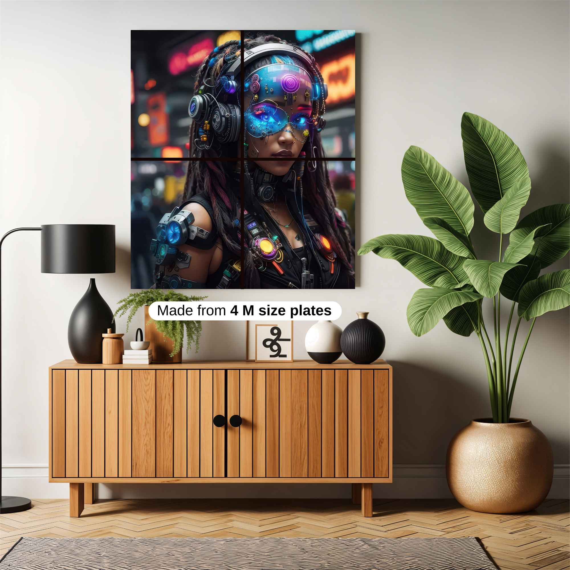 Cyber Harmony Safe Wall Magnetic / M